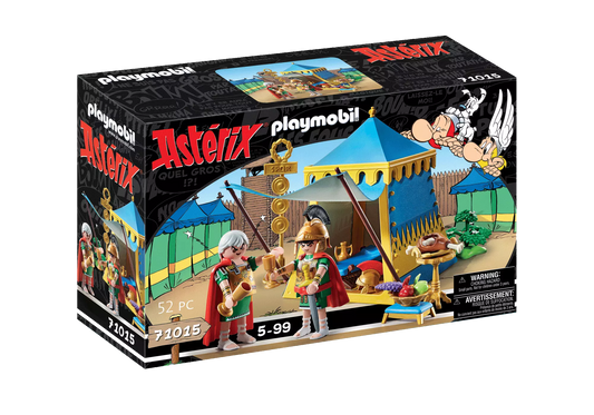 Playmobil 71015 Asterix Anführerzelt mit Generälen - plegobil