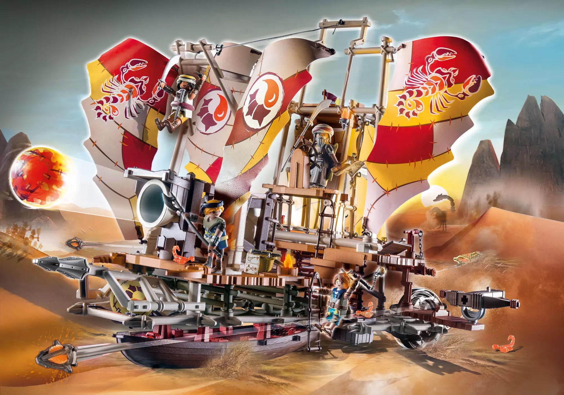 Playmobil 71023 Novelmore Salahari Sands - Sandsturmbrecher - plegobil