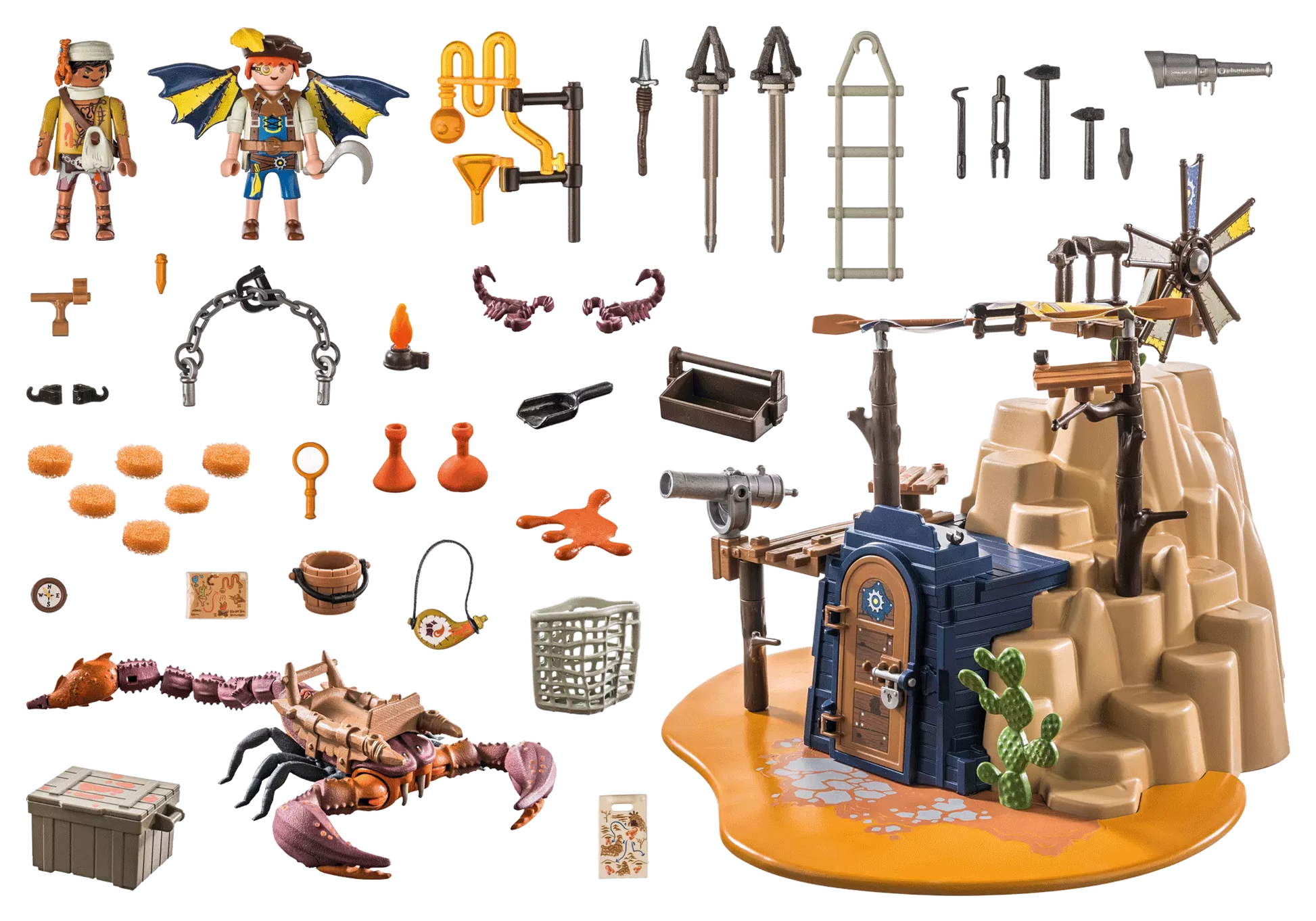Playmobil 71024 Novelmore Salahari Sands - Skorpionjagd am Wrack - plegobil