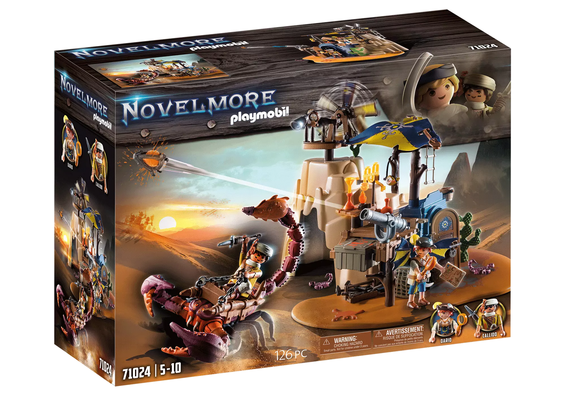 Playmobil 71024 Novelmore Salahari Sands - Skorpionjagd am Wrack - plegobil