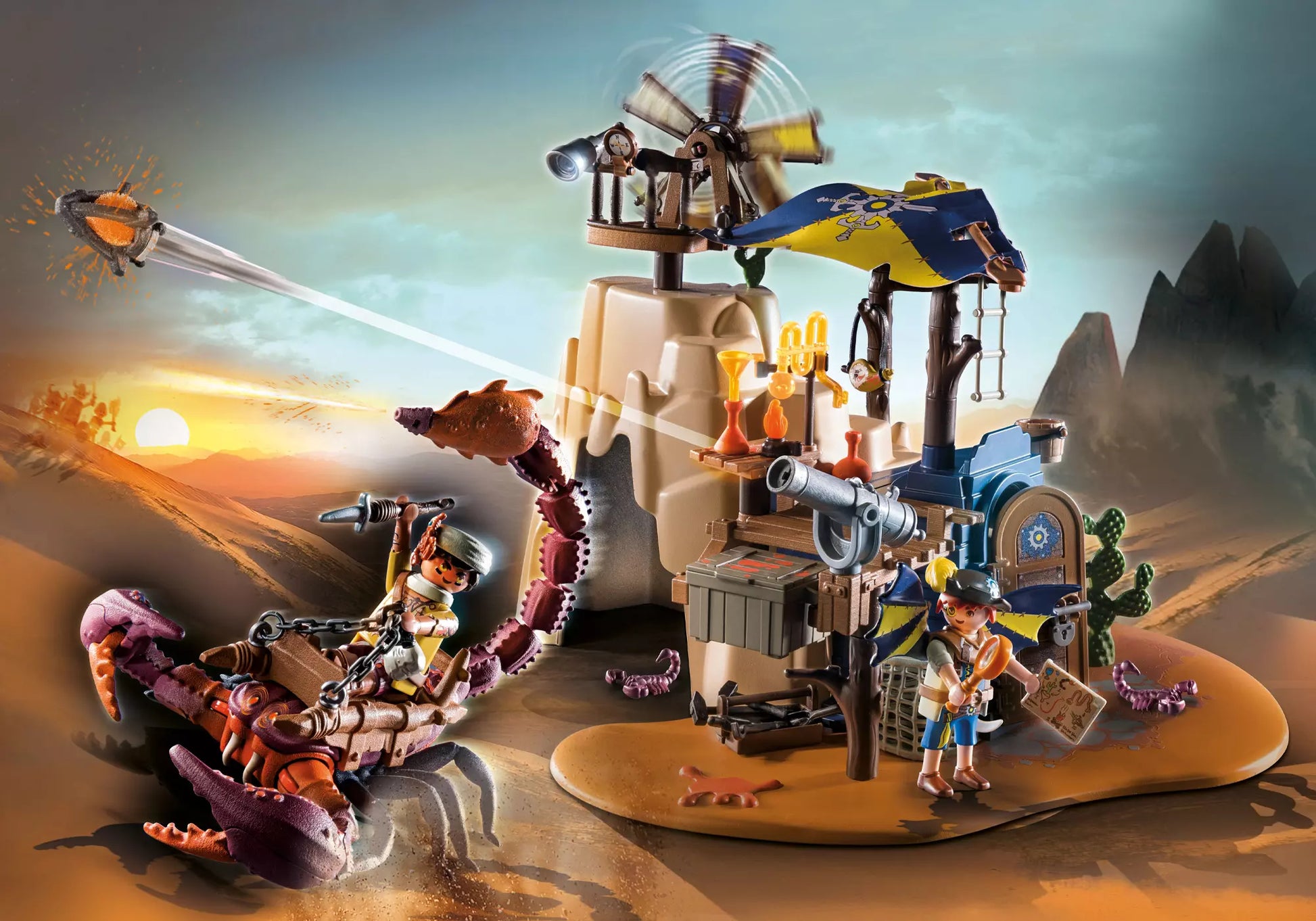 Playmobil 71024 Novelmore Salahari Sands - Skorpionjagd am Wrack - plegobil