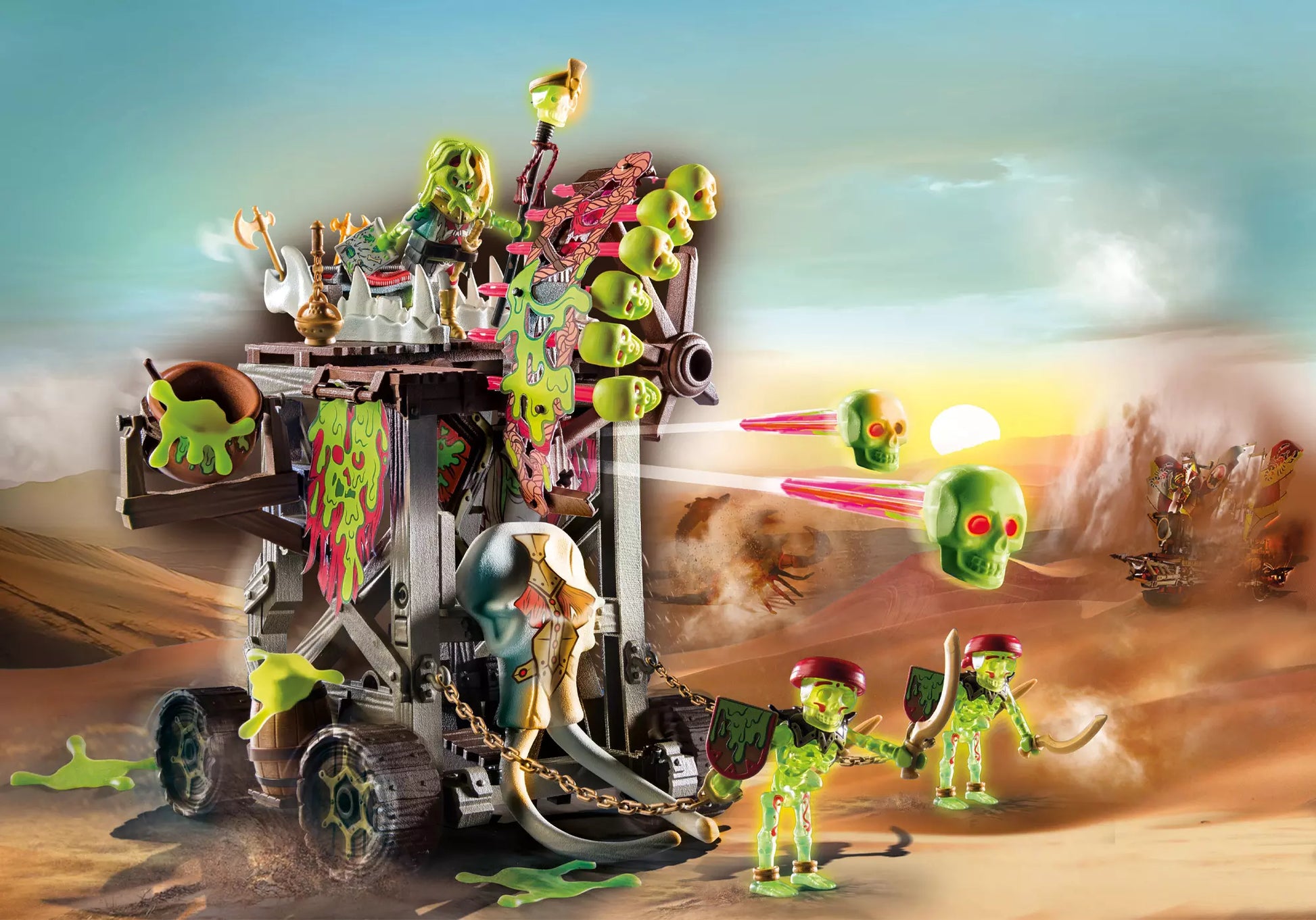 Playmobil 71025 Novelmore Salahari Sands - Donnerthron - plegobil
