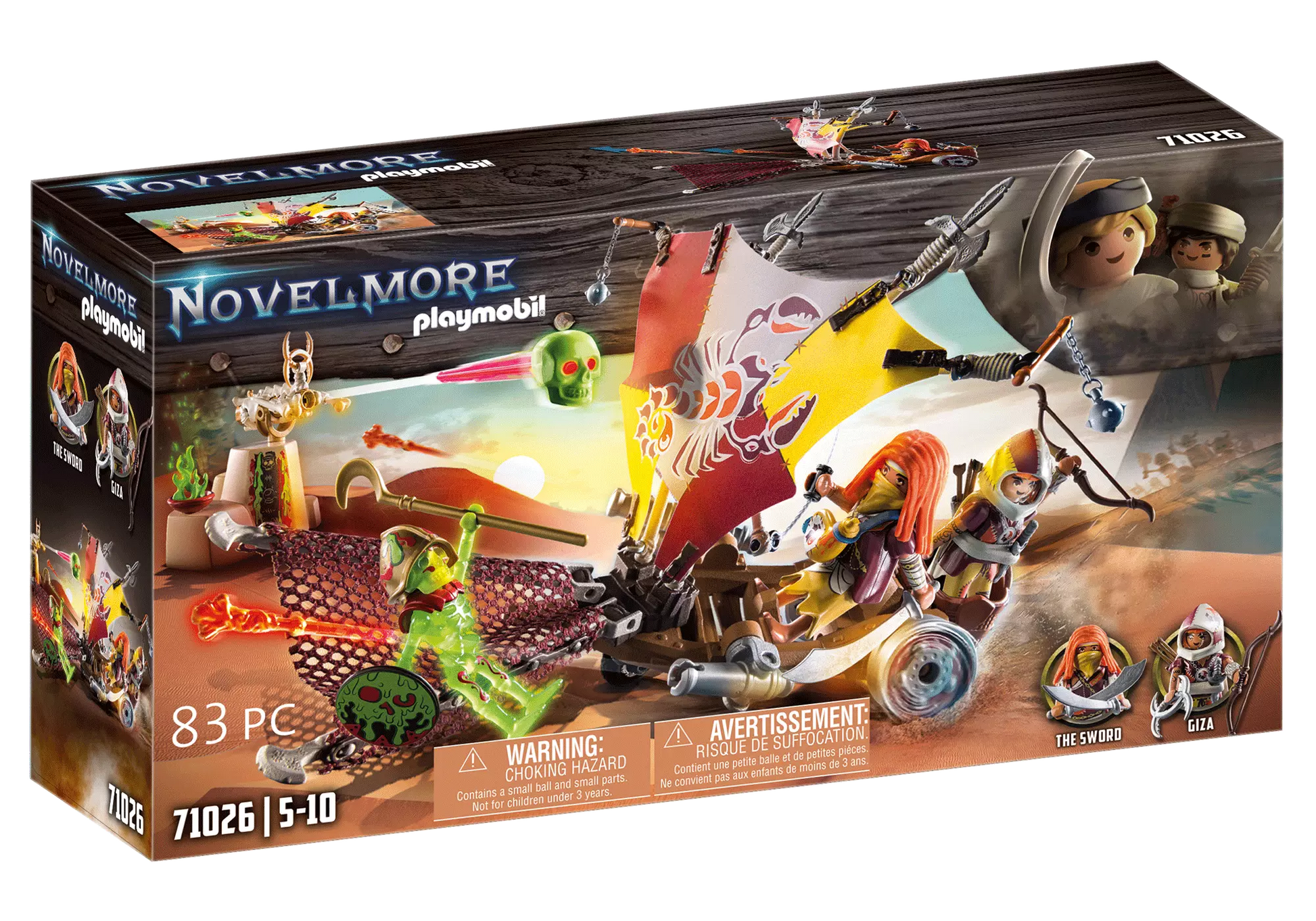 Playmobil 71026 Novelmore Salahari Sands - Dünensurfer - plegobil