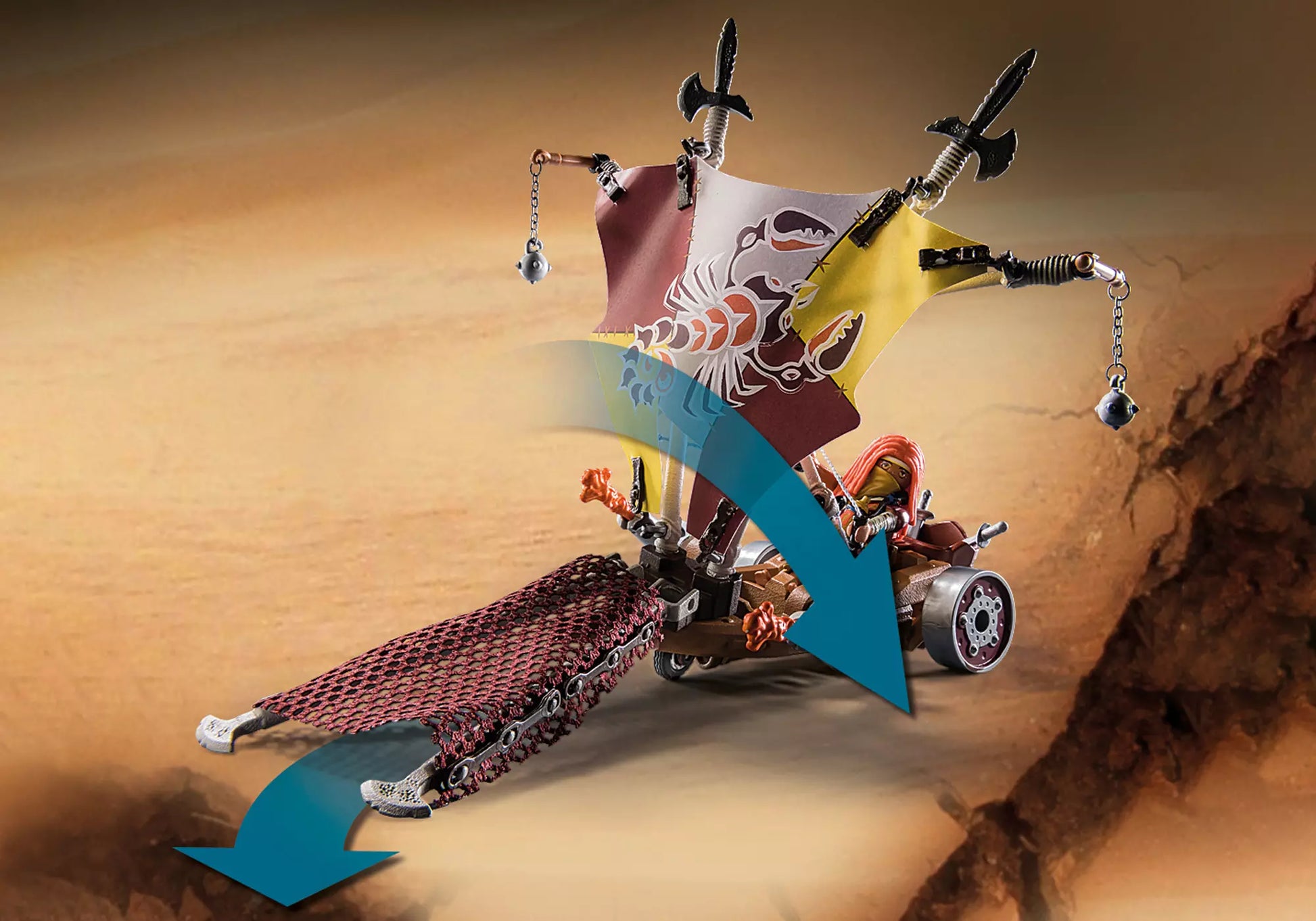 Playmobil 71026 Novelmore Salahari Sands - Dünensurfer - plegobil