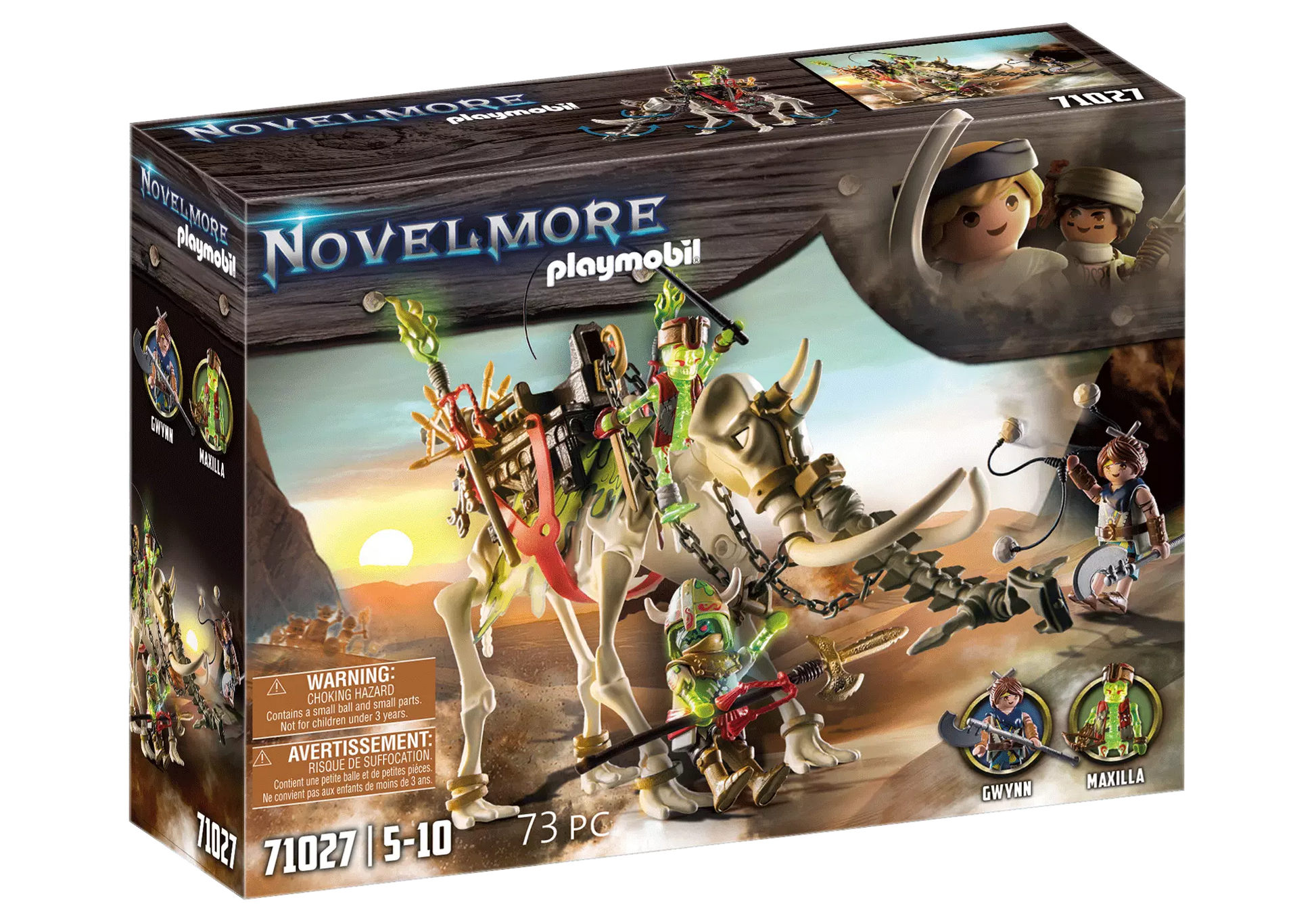 Playmobil 71027 Novelmore Salahari Sands - Mammut Attacke - plegobil