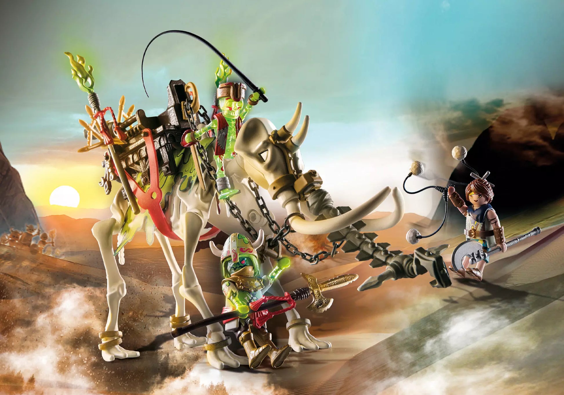 Playmobil 71027 Novelmore Salahari Sands - Mammut Attacke - plegobil