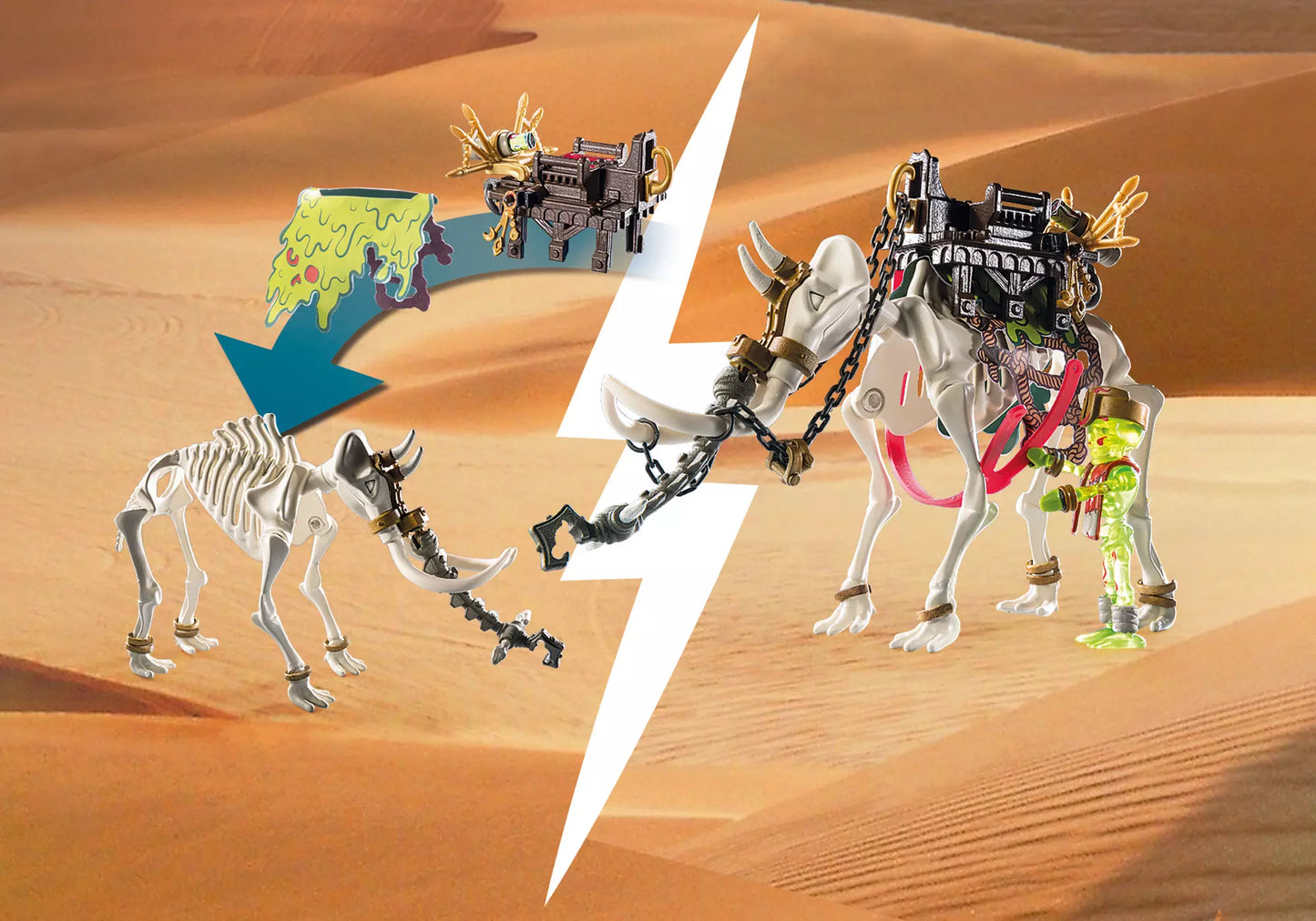 Playmobil 71027 Novelmore Salahari Sands - Mammut Attacke - plegobil