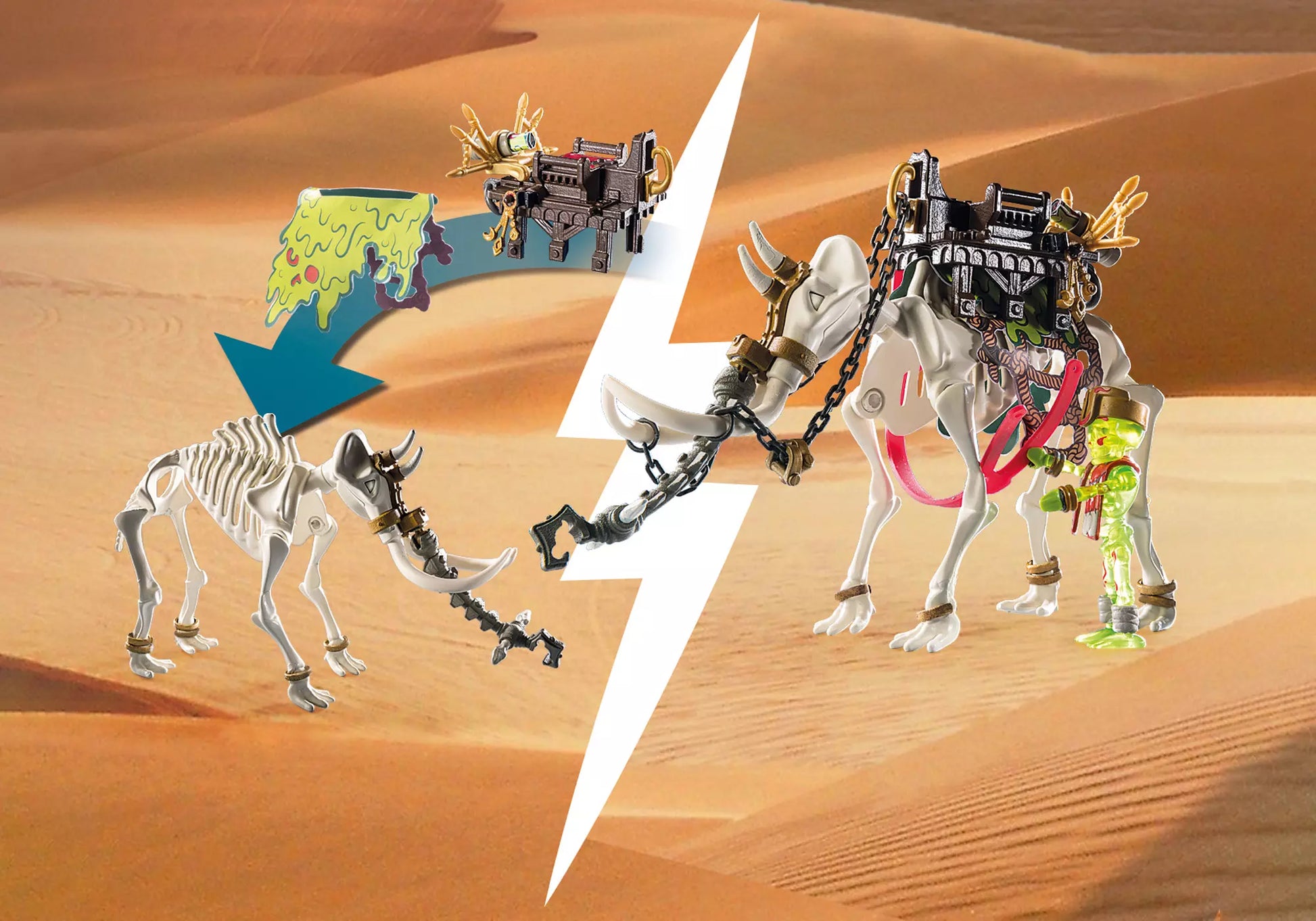 Playmobil 71027 Novelmore Salahari Sands - Mammut Attacke - plegobil