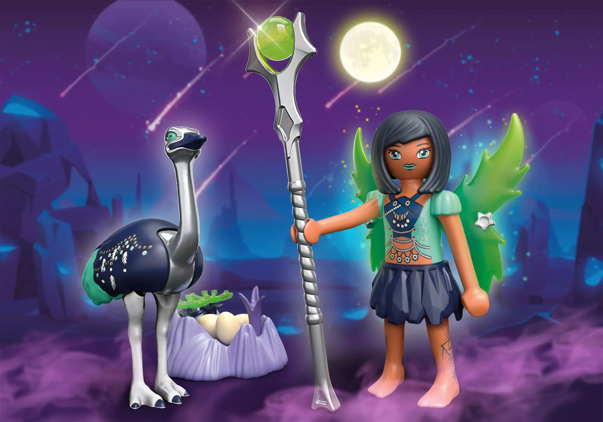 Playmobil 71033 Adventures of Ayuma Moon Fairy Quelle mit Seelentier - plegobil