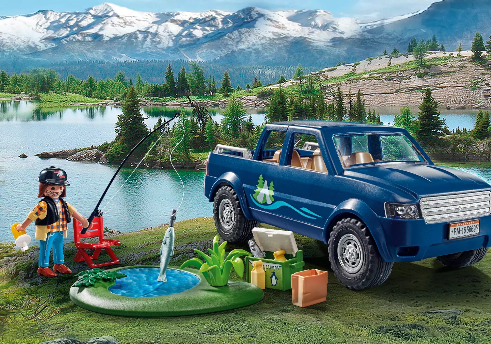 Playmobil 71038 Family Fun Angelausflug - plegobil