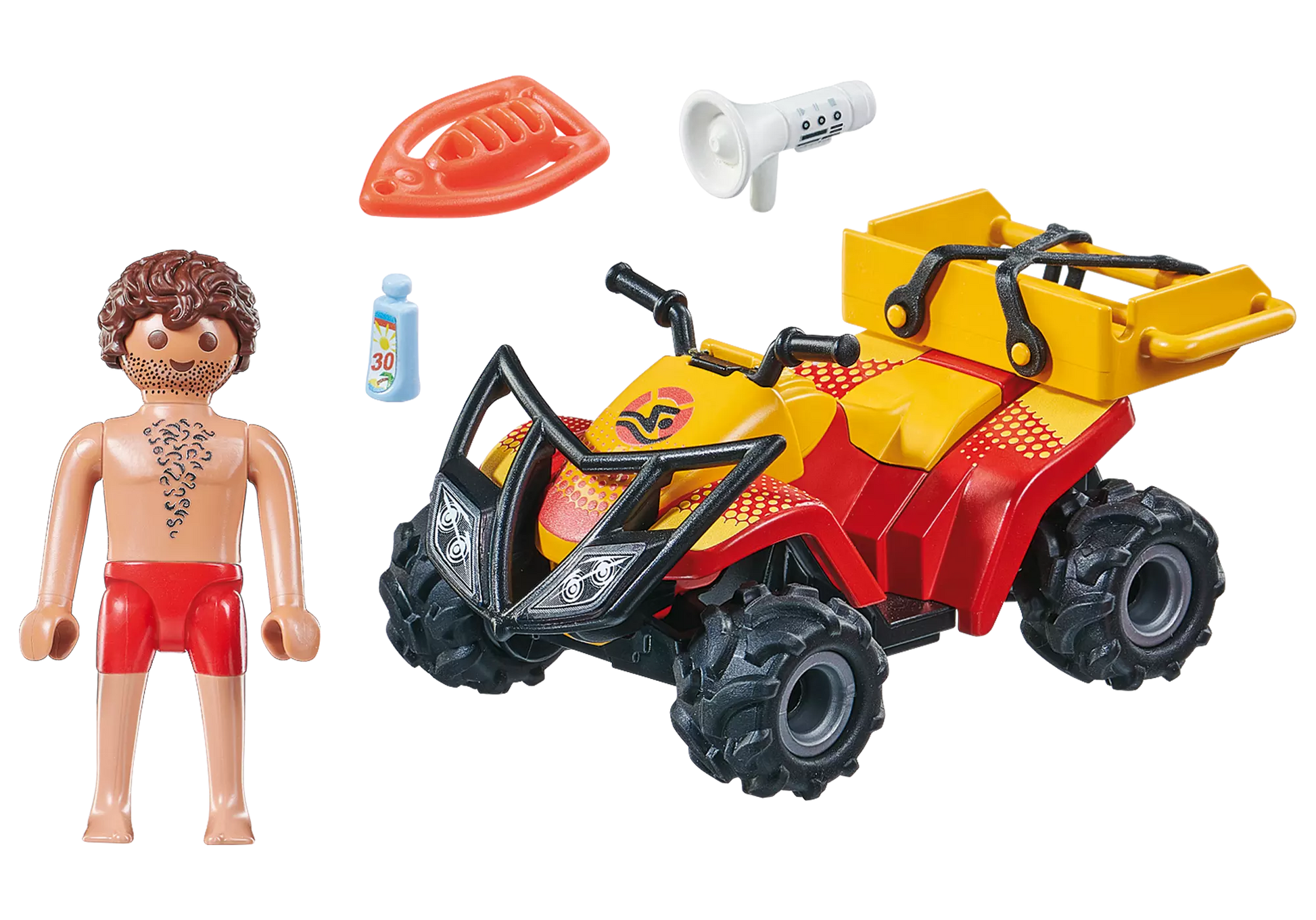 Playmobil 71040 City Action Promo Pack Rettungsschwimmer-Quad - plegobil