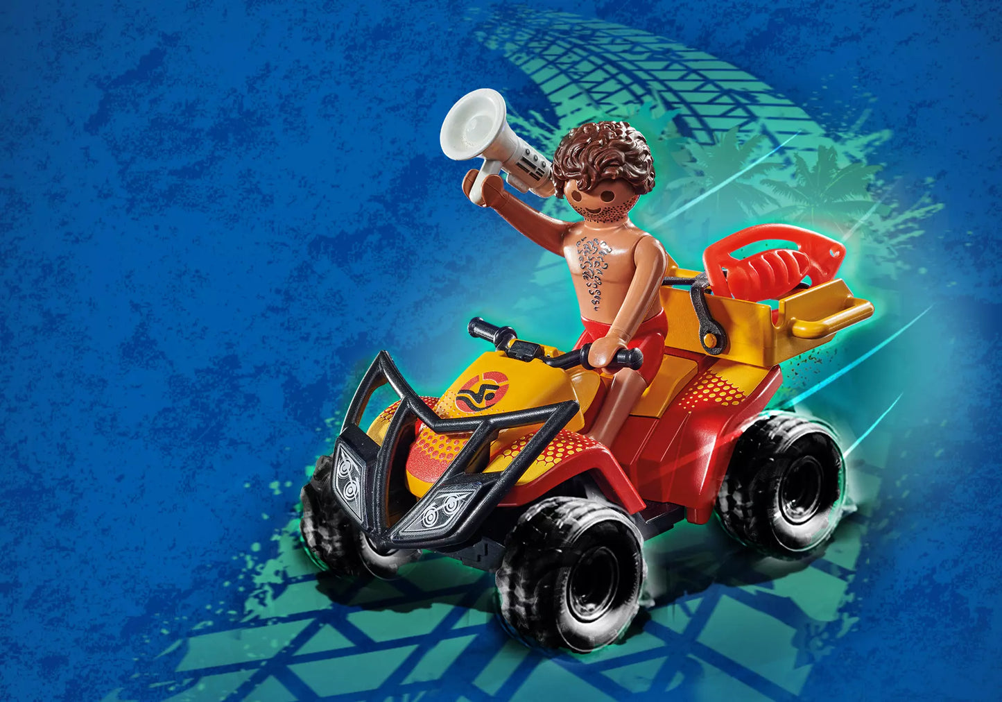 Playmobil 71040 City Action Promo Pack Rettungsschwimmer-Quad - plegobil