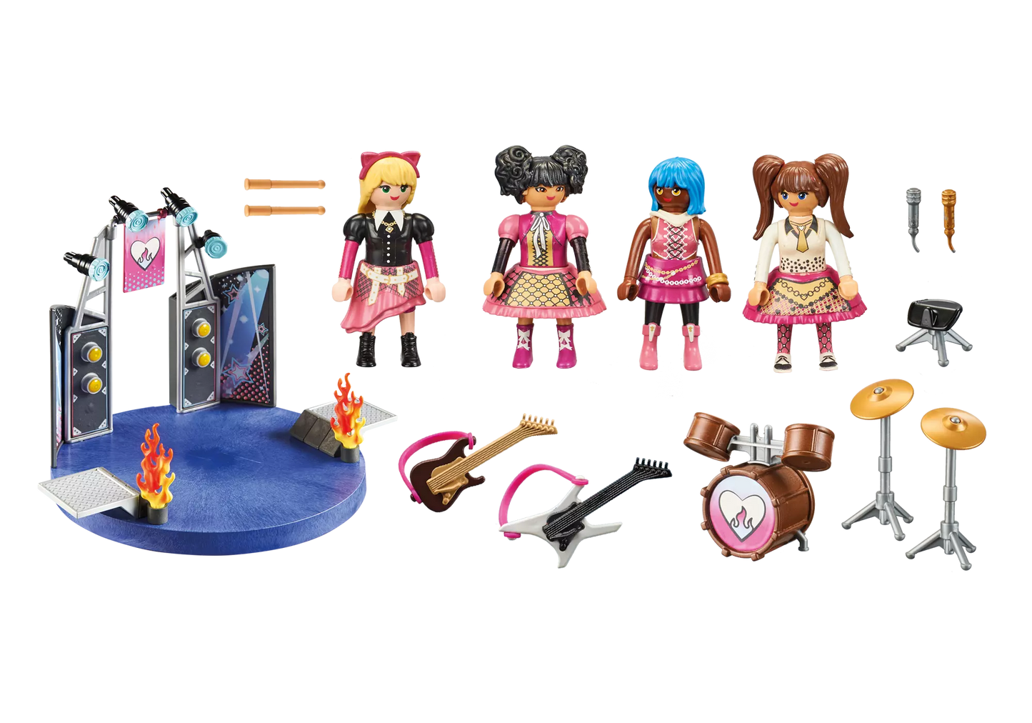 Playmobil 71042 City Life Promo Pack Music Band - plegobil