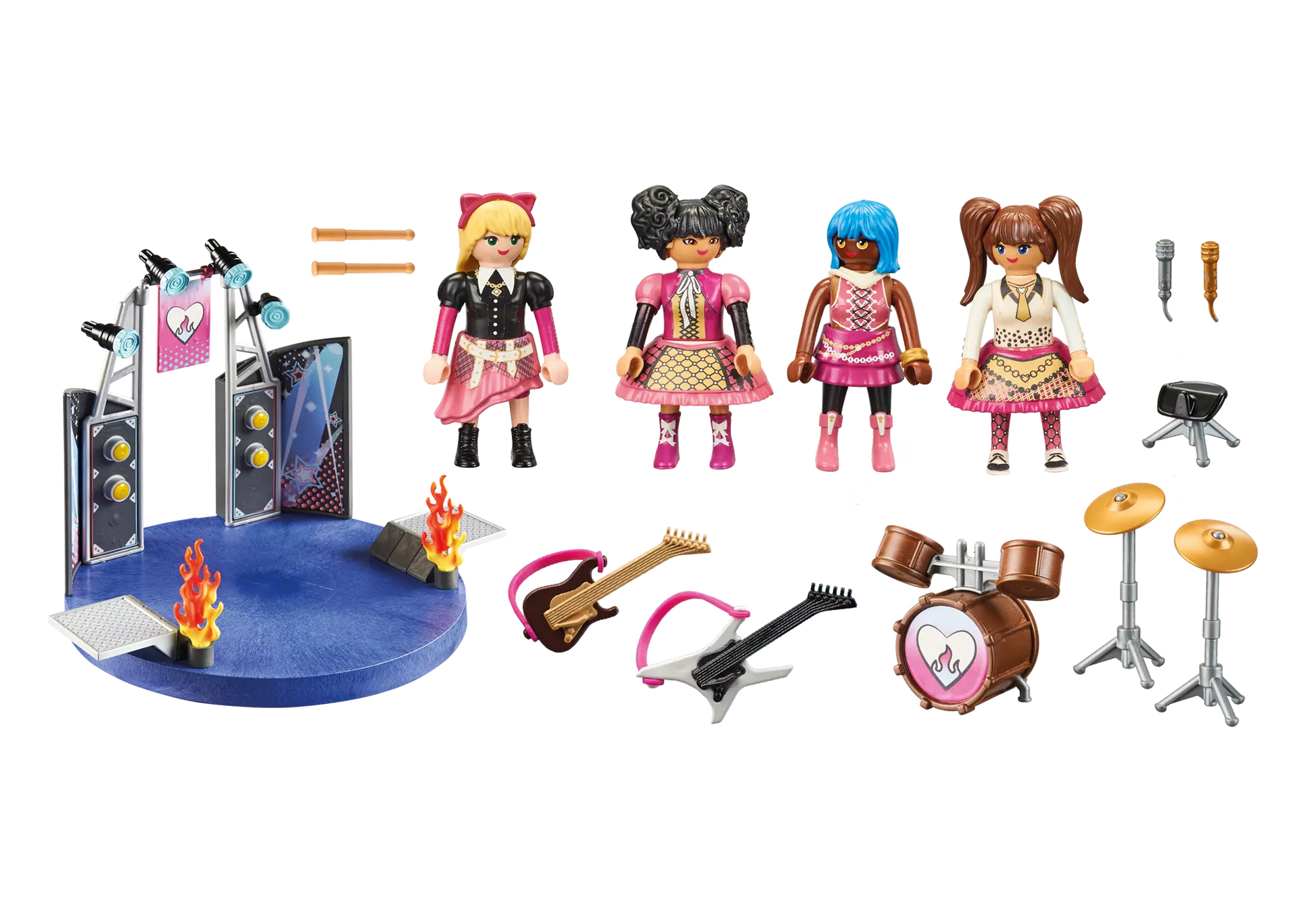 Playmobil 71042 City Life Promo Pack Music Band - plegobil