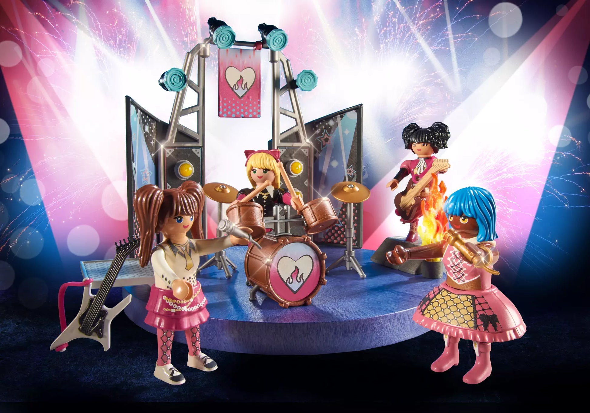 Playmobil 71042 City Life Promo Pack Music Band - plegobil