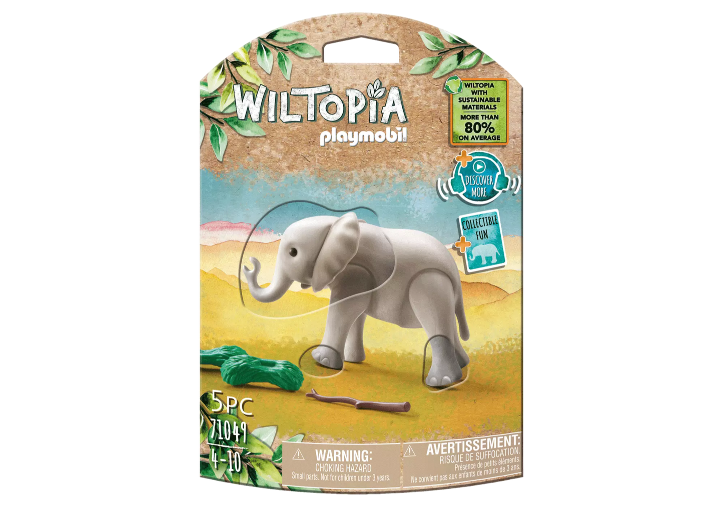 Playmobil 71049 Wiltopia Junger Elefant - plegobil