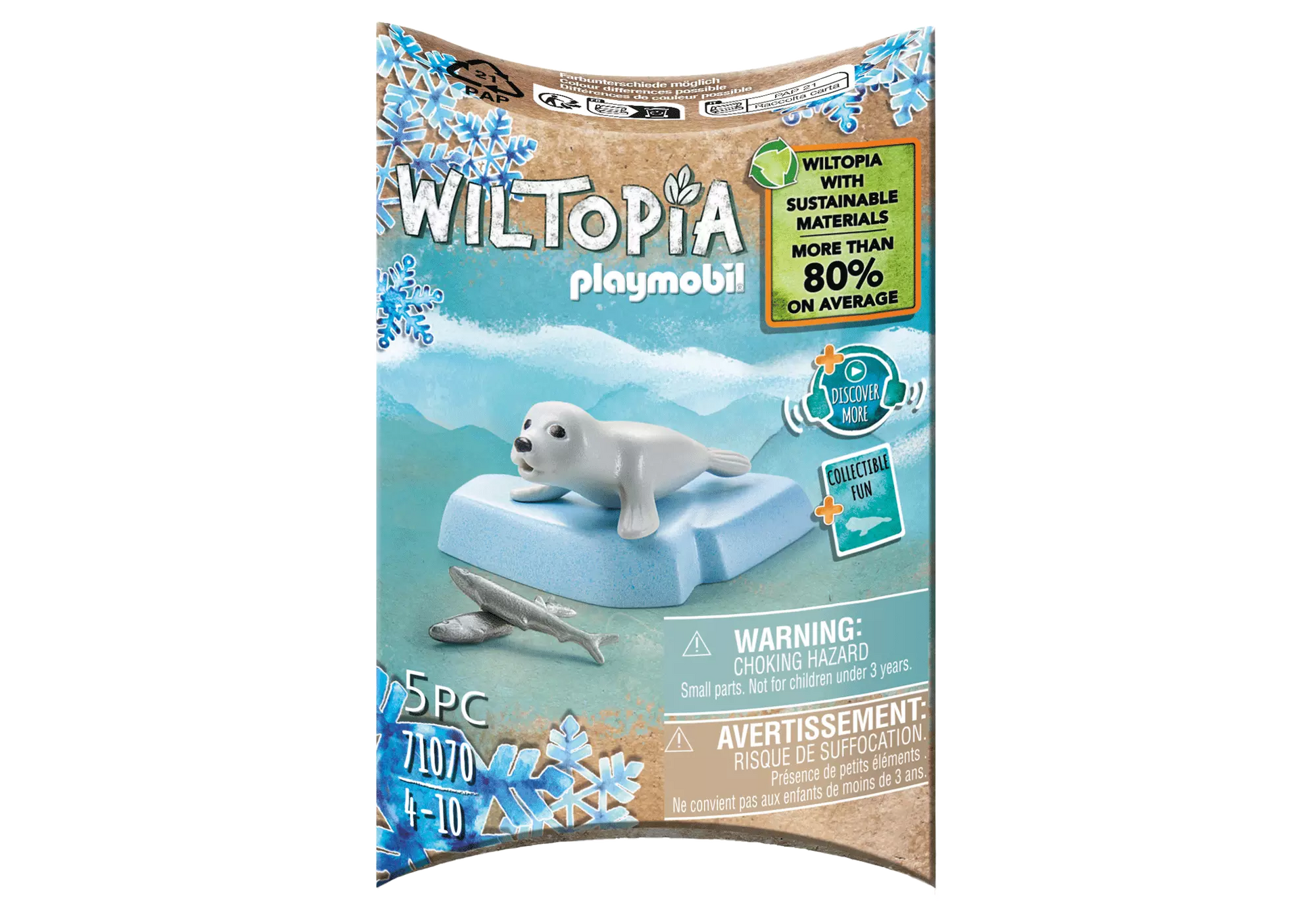 Playmobil 71070 Wiltopia Junger Seehund - plegobil