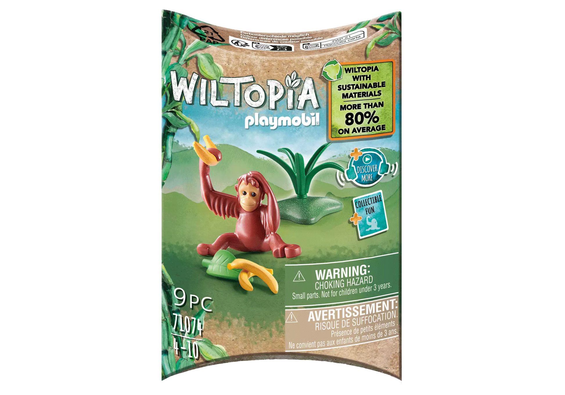 Playmobil 71074 Wiltopia Junger Orang-Utan - plegobil