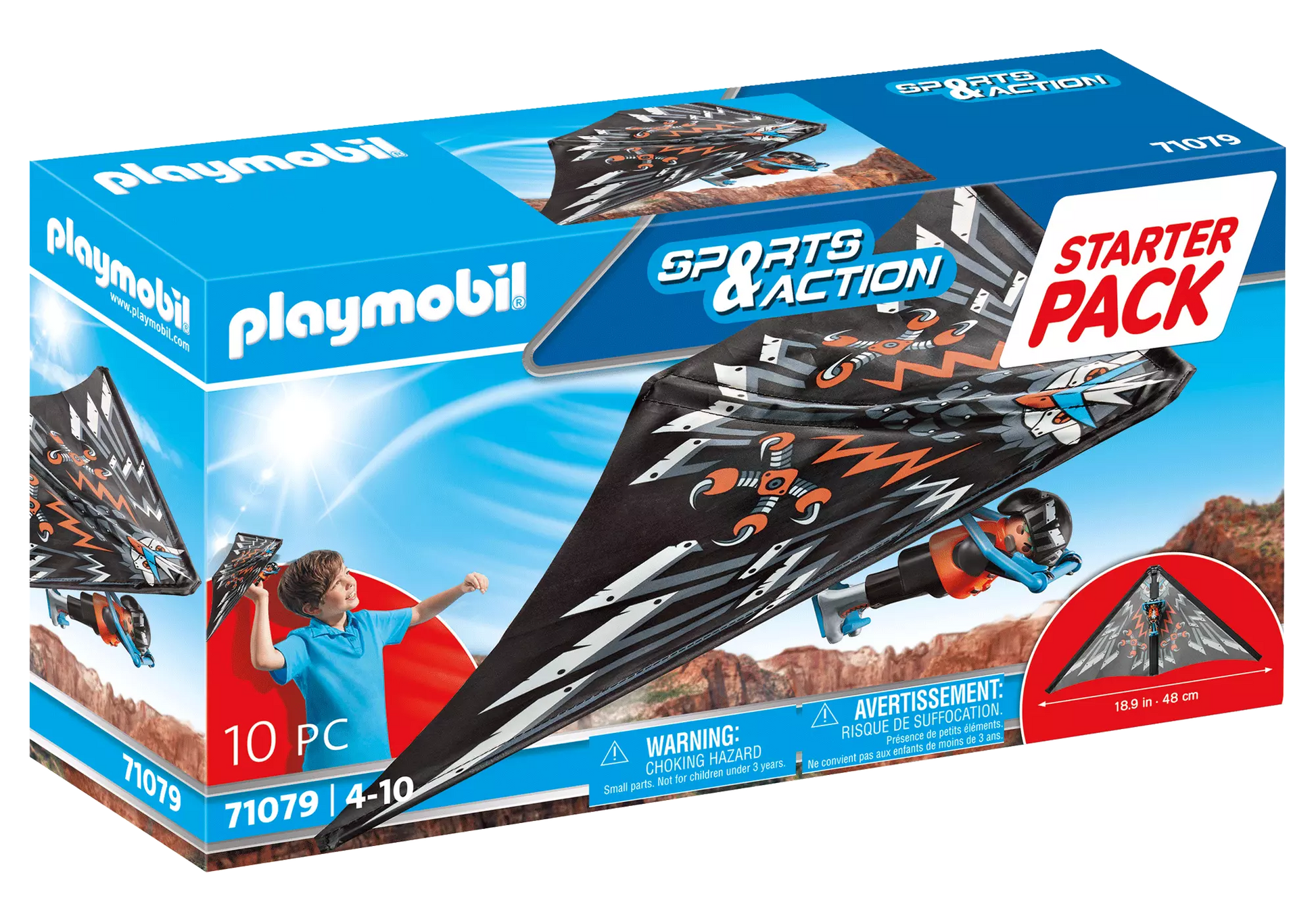 Playmobil 71079 Sports & Action Starter Pack Drachenflieger - plegobil