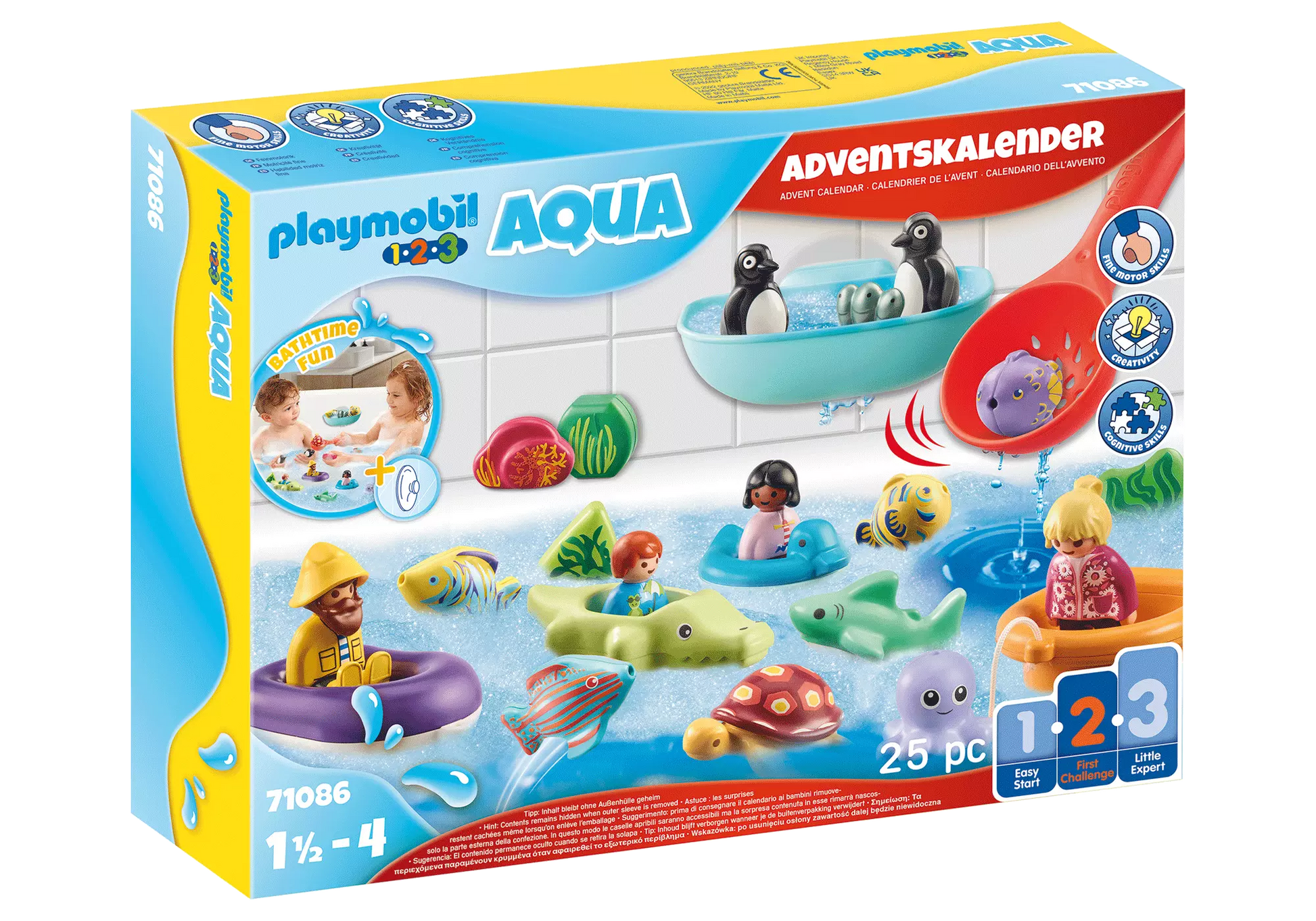 Playmobil 71086 1-2-3 Adventskalender Badespaß - plegobil