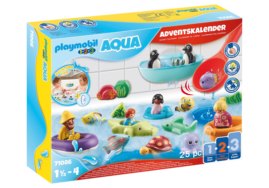 Playmobil 71086 1-2-3 Adventskalender Badespaß - plegobil