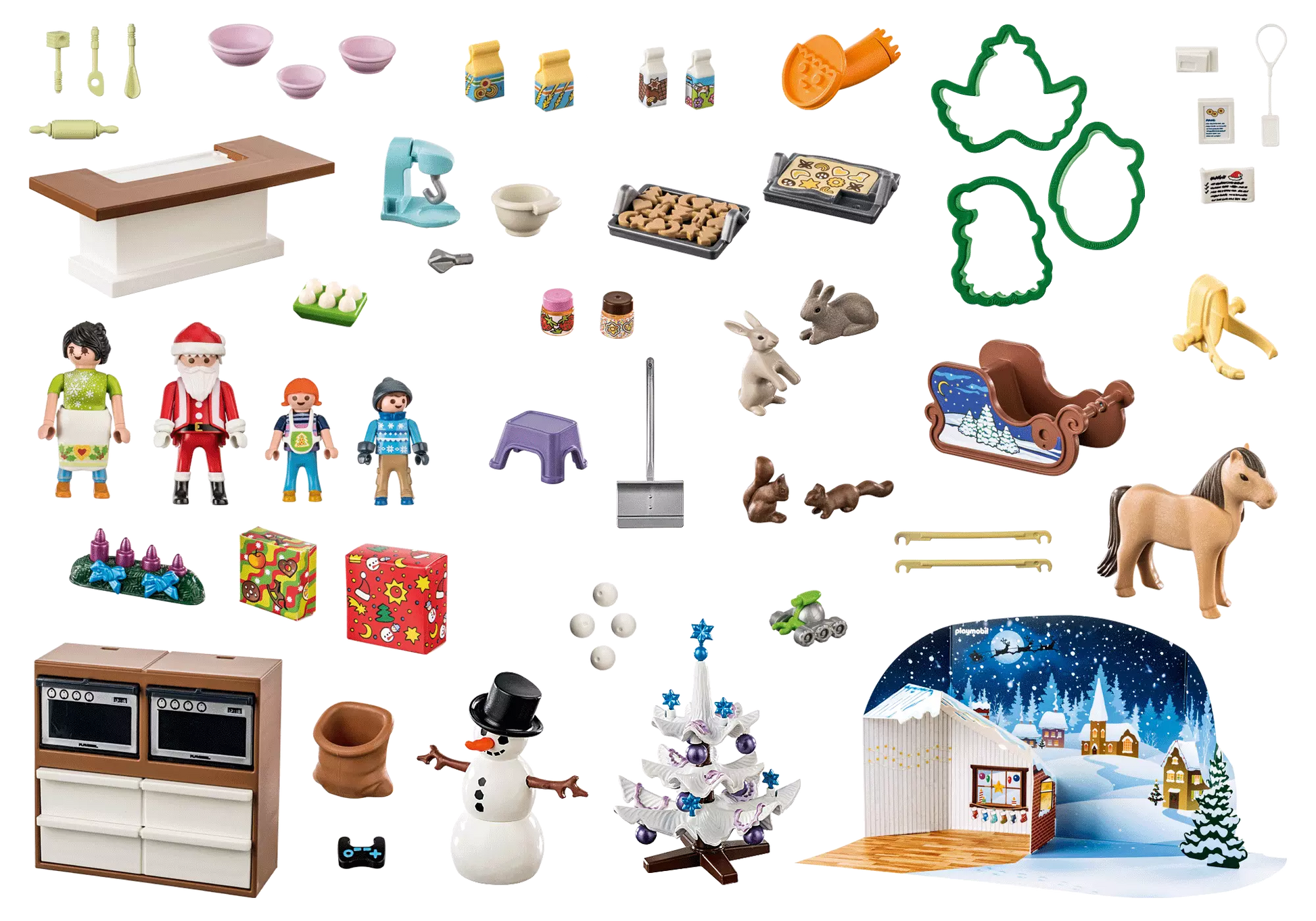Playmobil 71088 City Life Adventskalender Weihnachtsbacken - plegobil