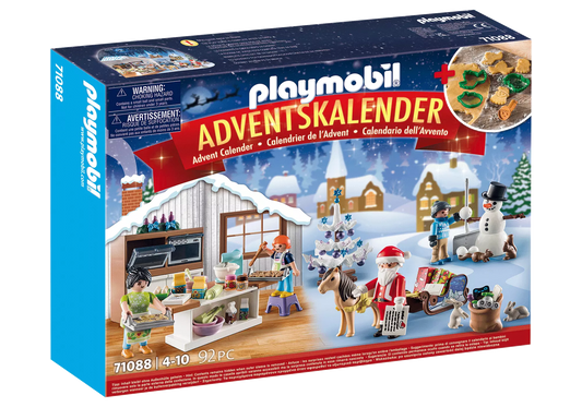 Playmobil 71088 City Life Adventskalender Weihnachtsbacken - plegobil