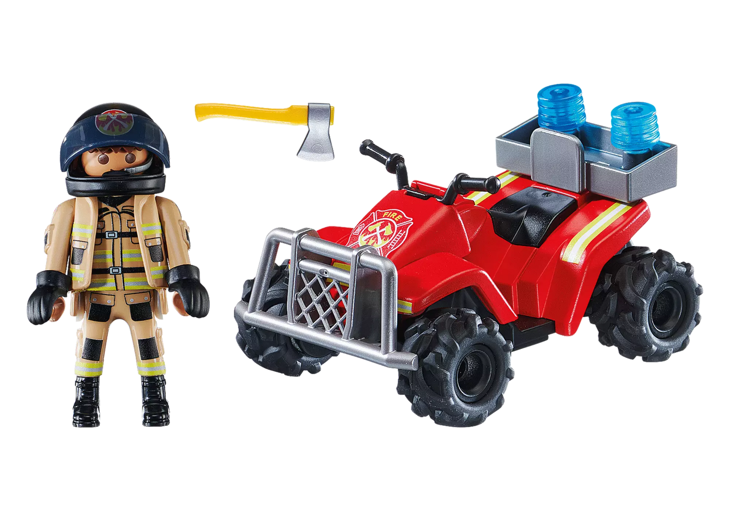Playmobil 71090 City Action Feuerwehr Speed Quad - plegobil