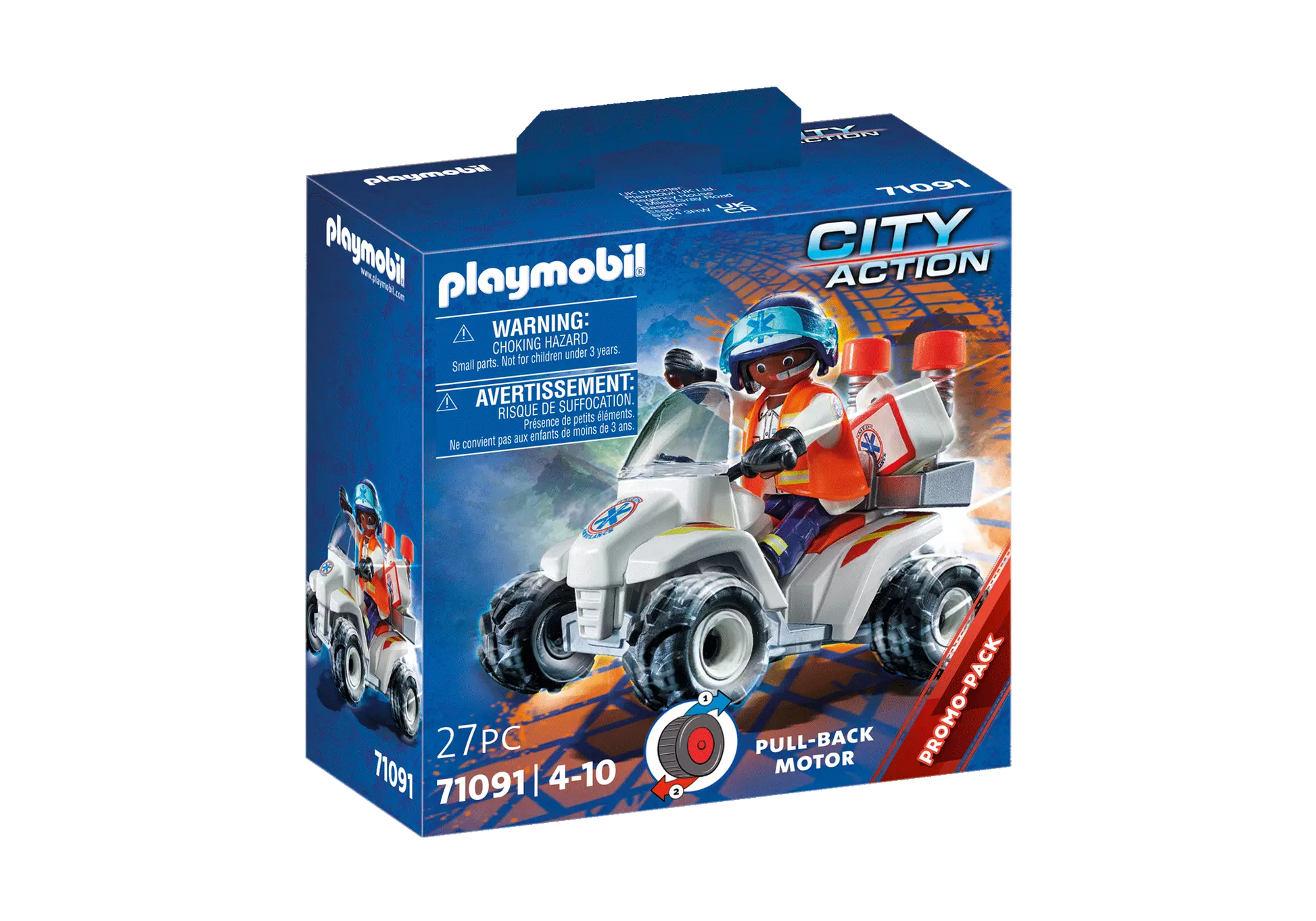 Playmobil 71091 City Action Rettungs-Speed Quad - plegobil