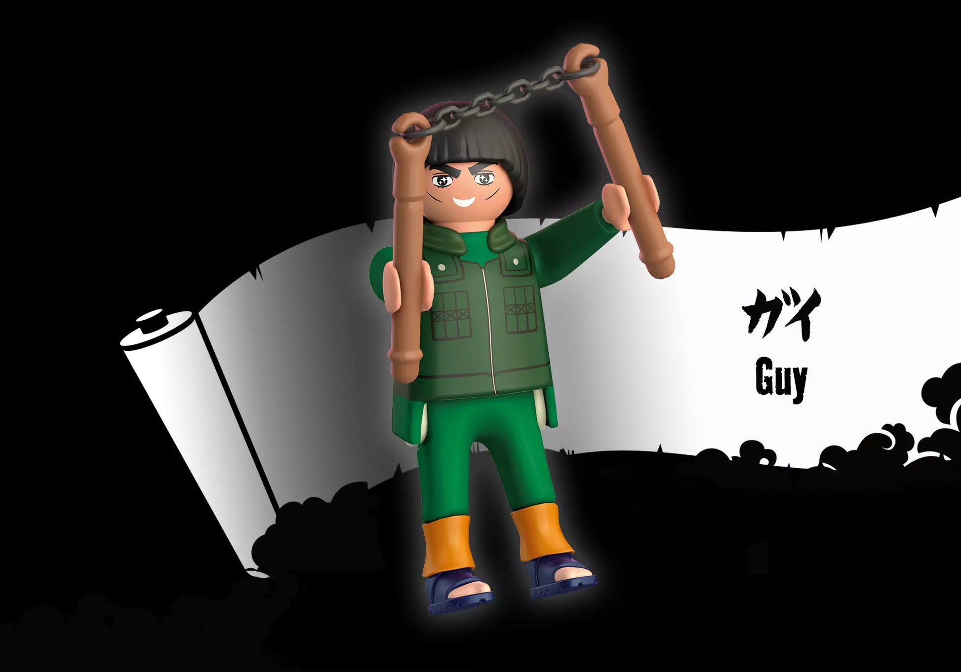 Playmobil 71111 Naruto Guy - plegobil