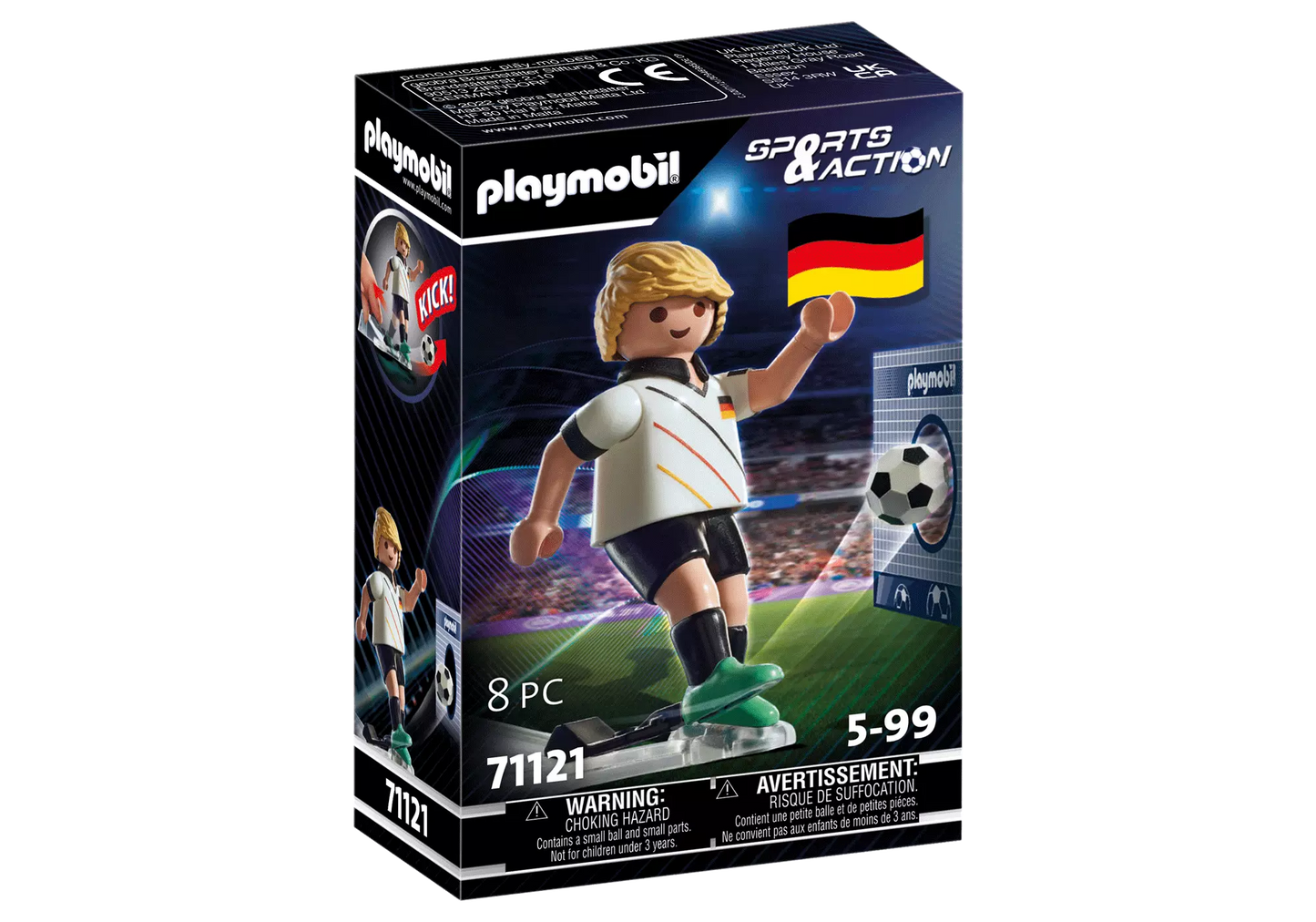 Playmobil 71121 Sports & Action Fußballspieler Deutschland - plegobil