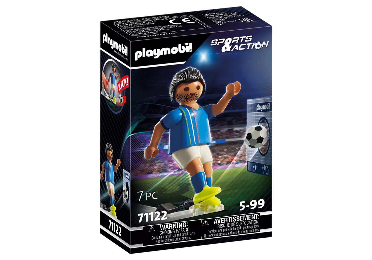 Playmobil 71122 Sports & Action Fußballspieler Italien - plegobil