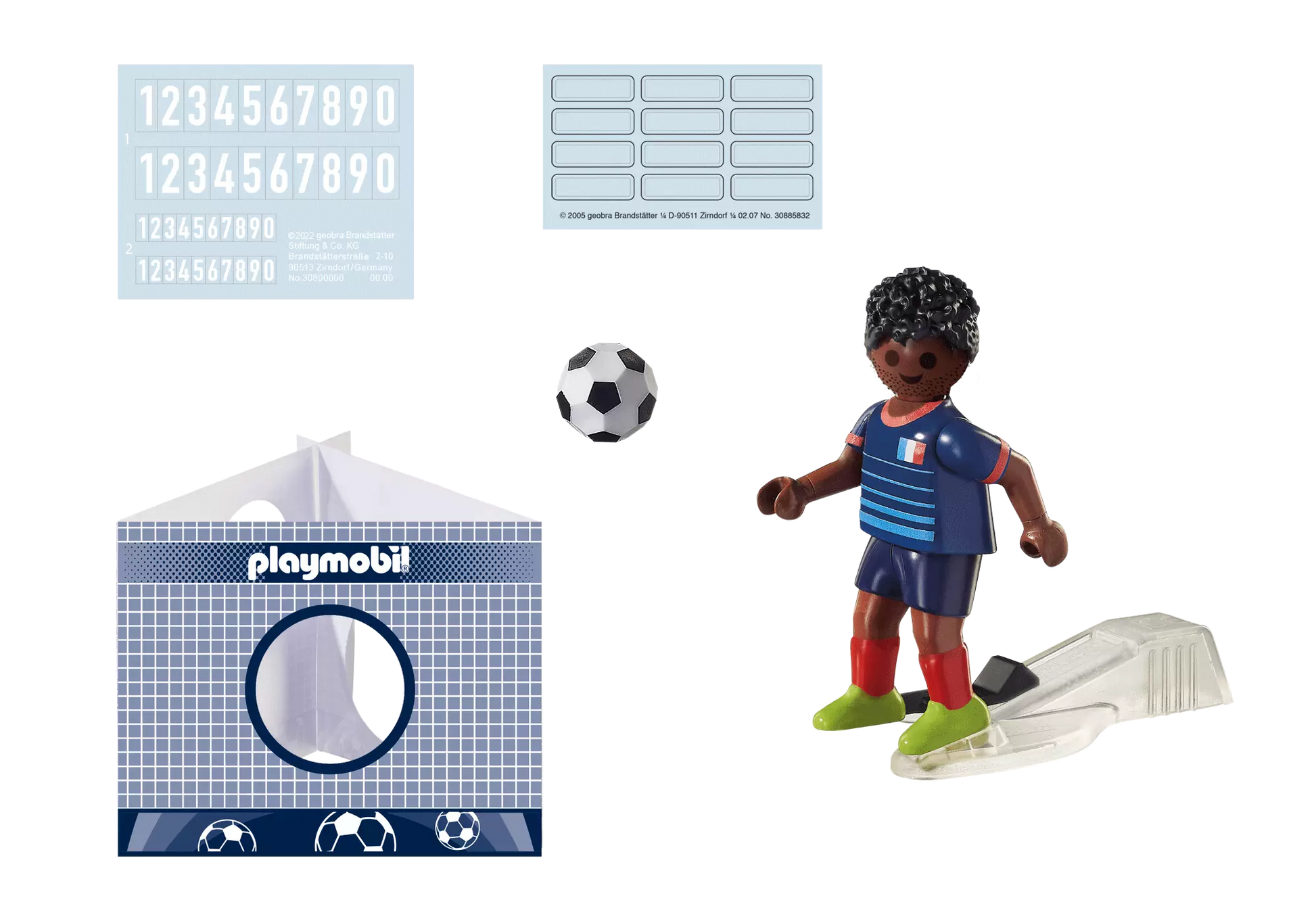 Playmobil 71123 Sports & Action Fußballspieler Frankreich A - plegobil