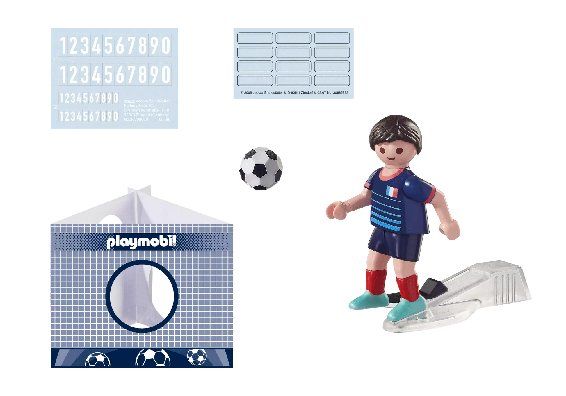 Playmobil 71124 Sports & Action Fußballspieler Frankreich B - plegobil