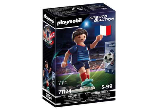 Playmobil 71124 Sports & Action Fußballspieler Frankreich B - plegobil