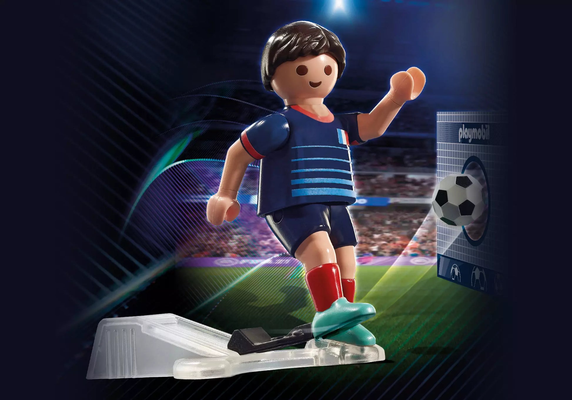 Playmobil 71124 Sports & Action Fußballspieler Frankreich B - plegobil