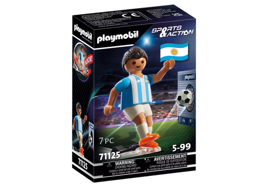 Playmobil 71125 Sports & Action Fußballspieler Argentinien - plegobil