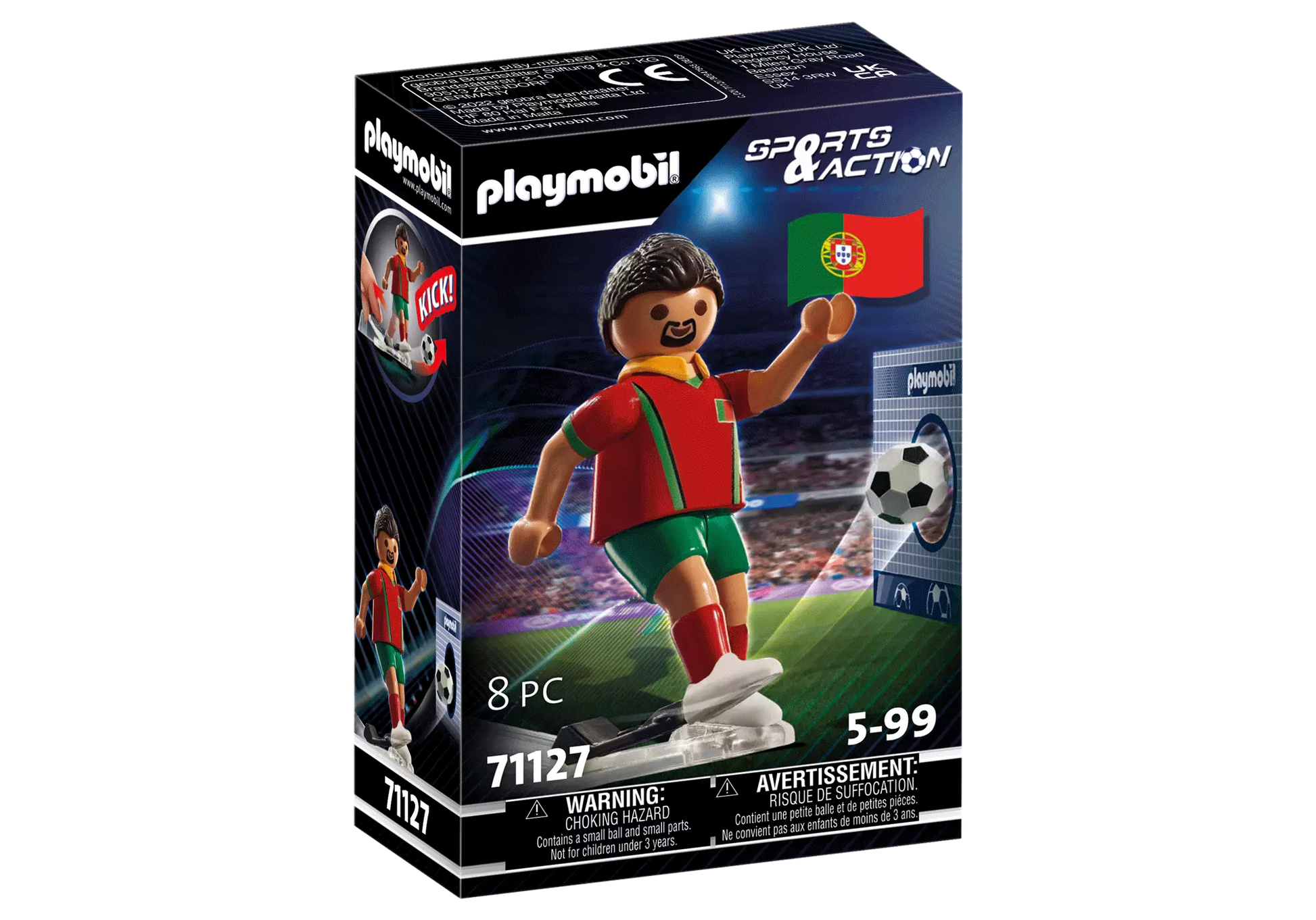 Playmobil 71127 Sports & Action Fußballspieler Portugal - plegobil