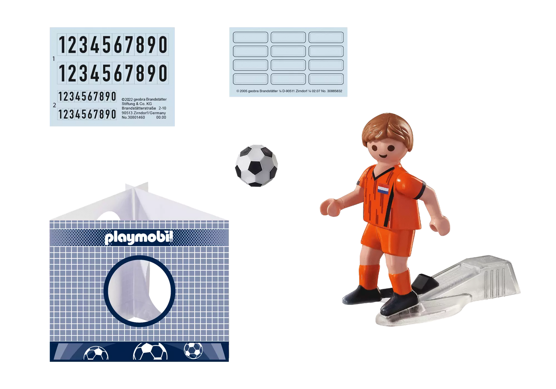 Playmobil 71130 Sports & Action Fußballspieler Niederlande - plegobil