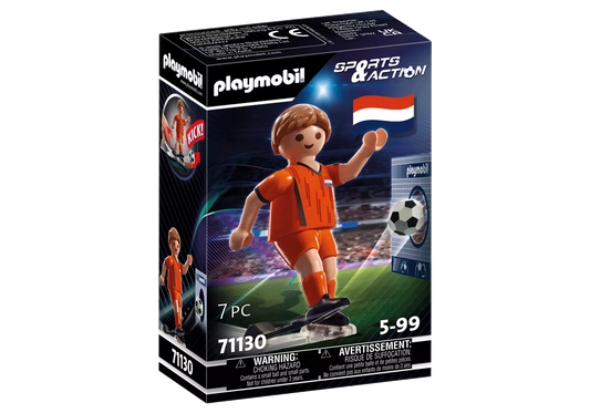 Playmobil 71130 Sports & Action Fußballspieler Niederlande - plegobil