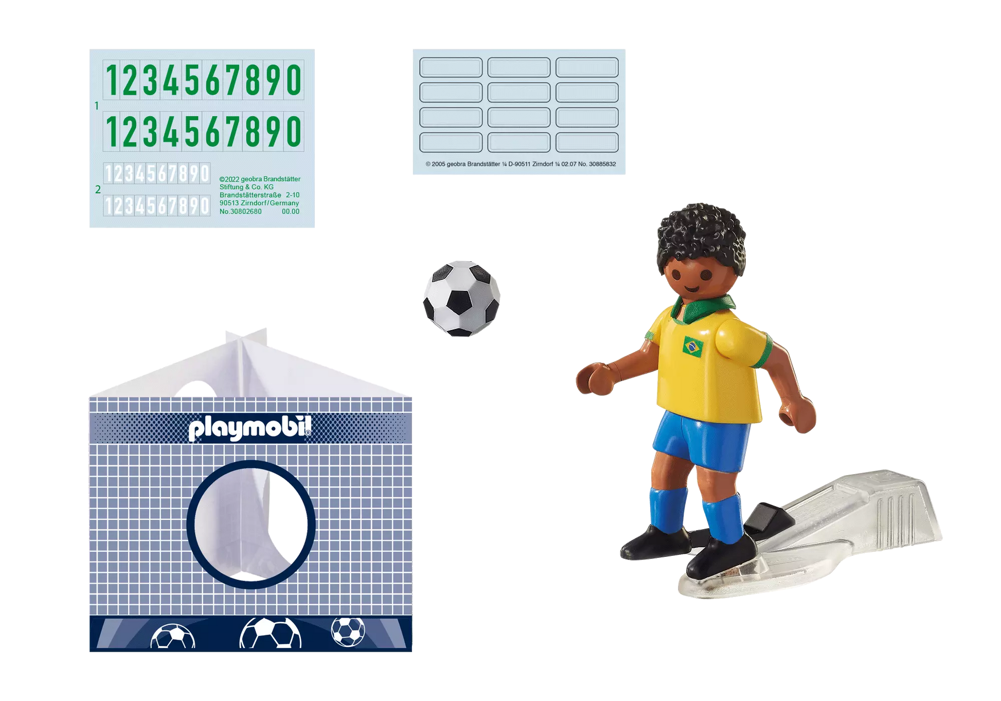 Playmobil 71131 Sports & Action Fußballspieler Brasilien - plegobil