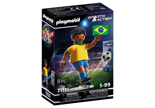 Playmobil 71131 Sports & Action Fußballspieler Brasilien - plegobil
