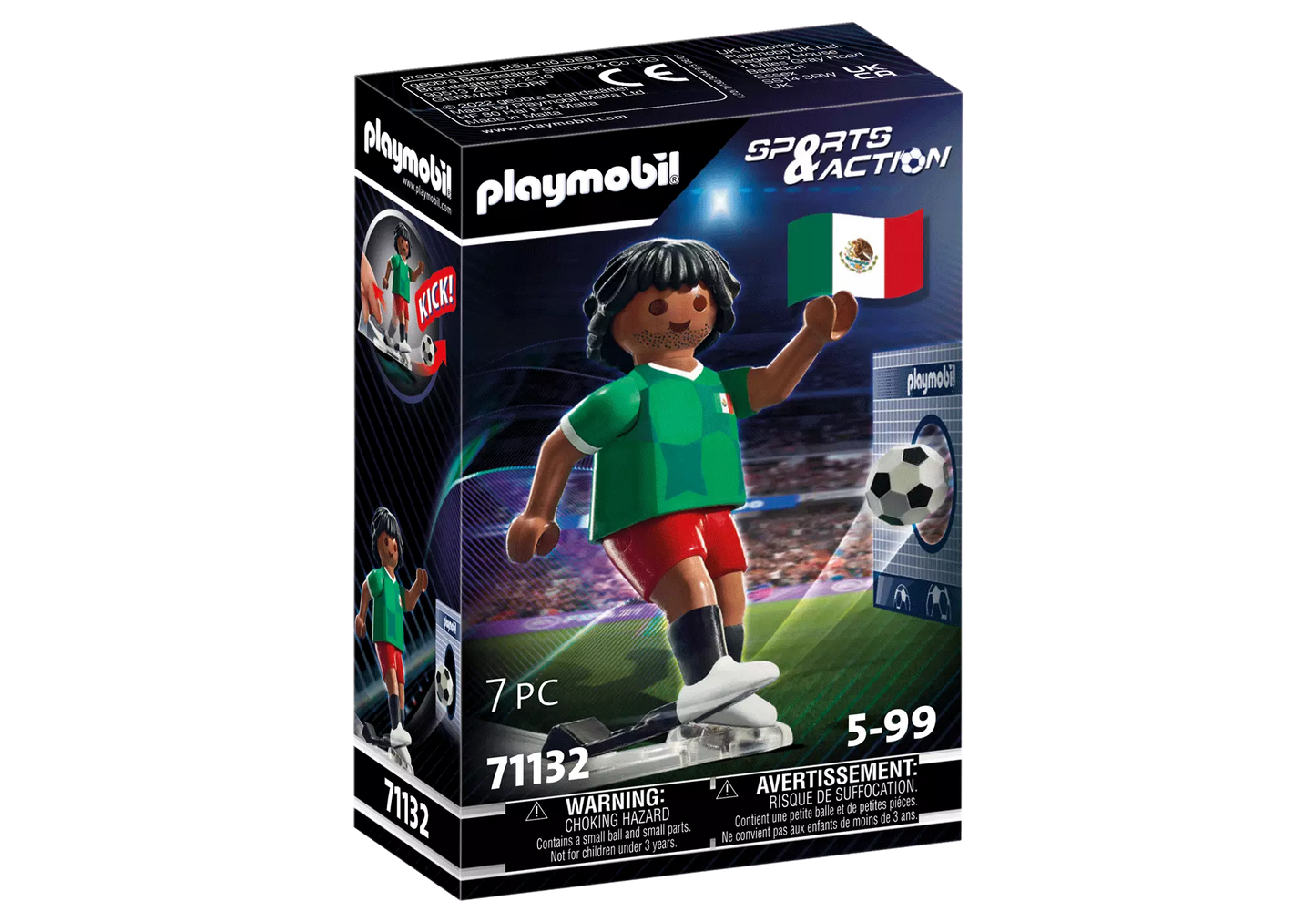 Playmobil 71132 Sports & Action Fußballspieler Mexico - plegobil