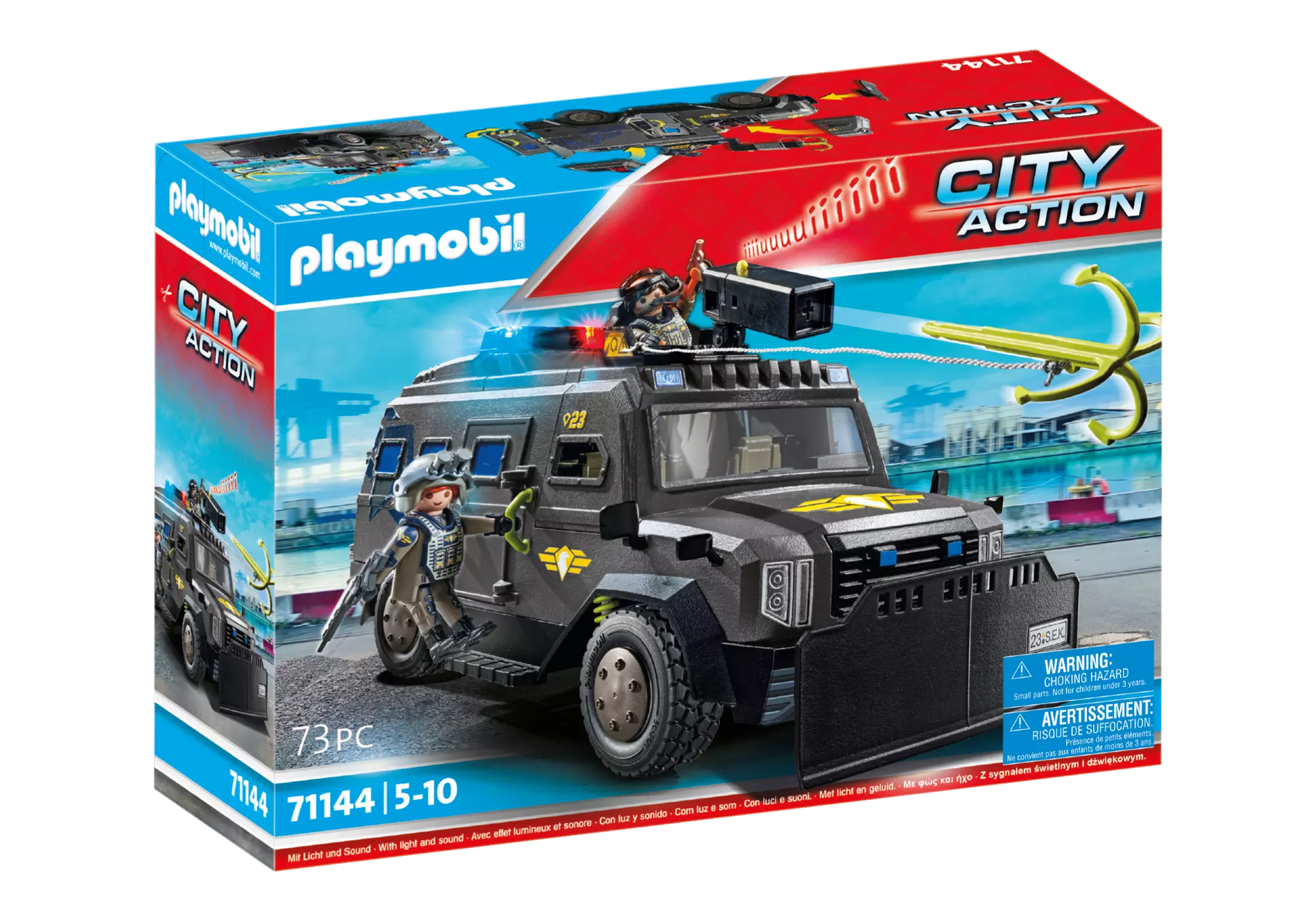 Playmobil 71144 City Action SWAT-Geländefahrzeug - plegobil