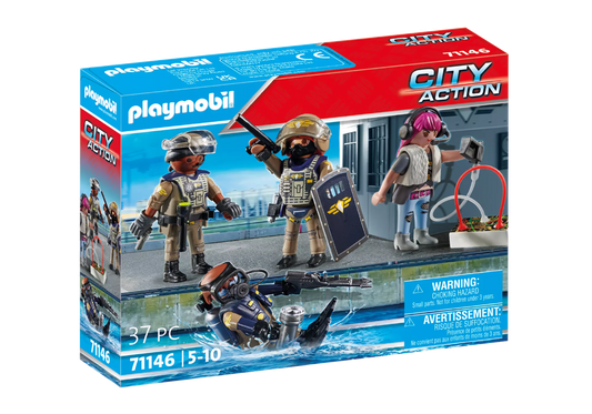 Playmobil 71146 City Action SWAT-Figurenset - plegobil