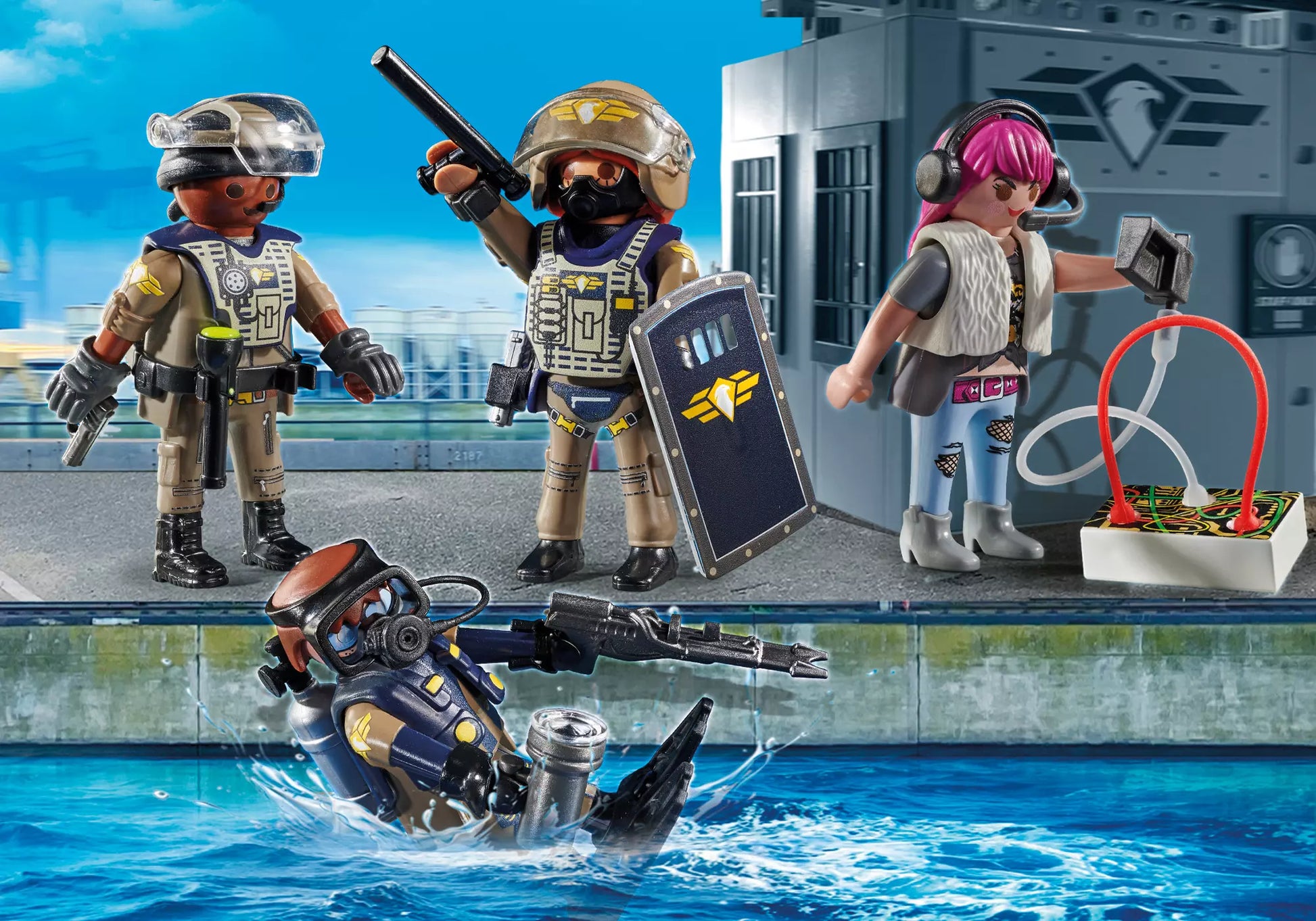 Playmobil 71146 City Action SWAT-Figurenset - plegobil