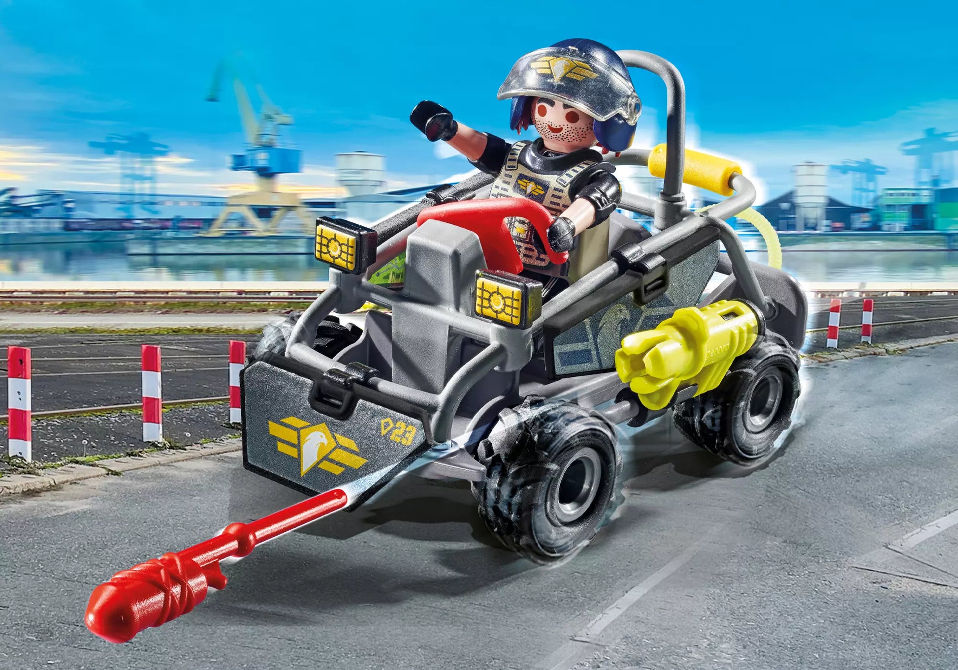 Playmobil 71147 City Action SWAT-Multi-Terrain-Quad - plegobil