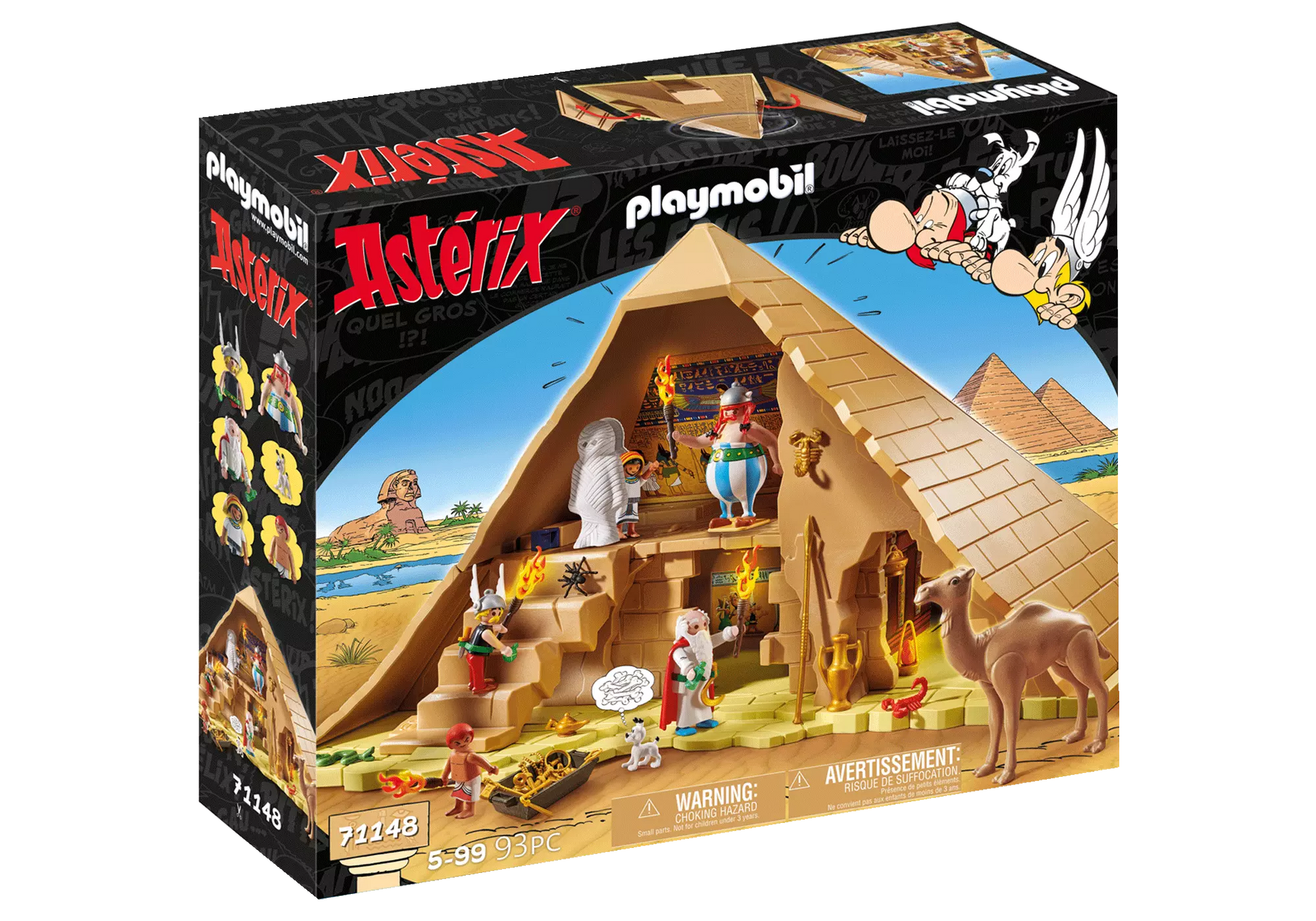 Playmobil 71148 Asterix Ägyptische Pyramide - plegobil