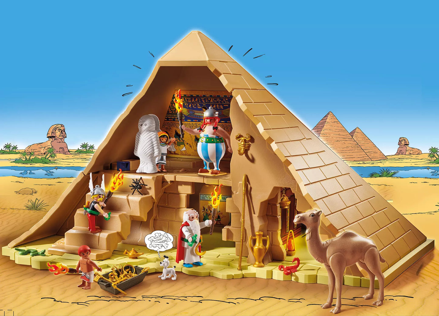 Playmobil 71148 Asterix Ägyptische Pyramide - plegobil