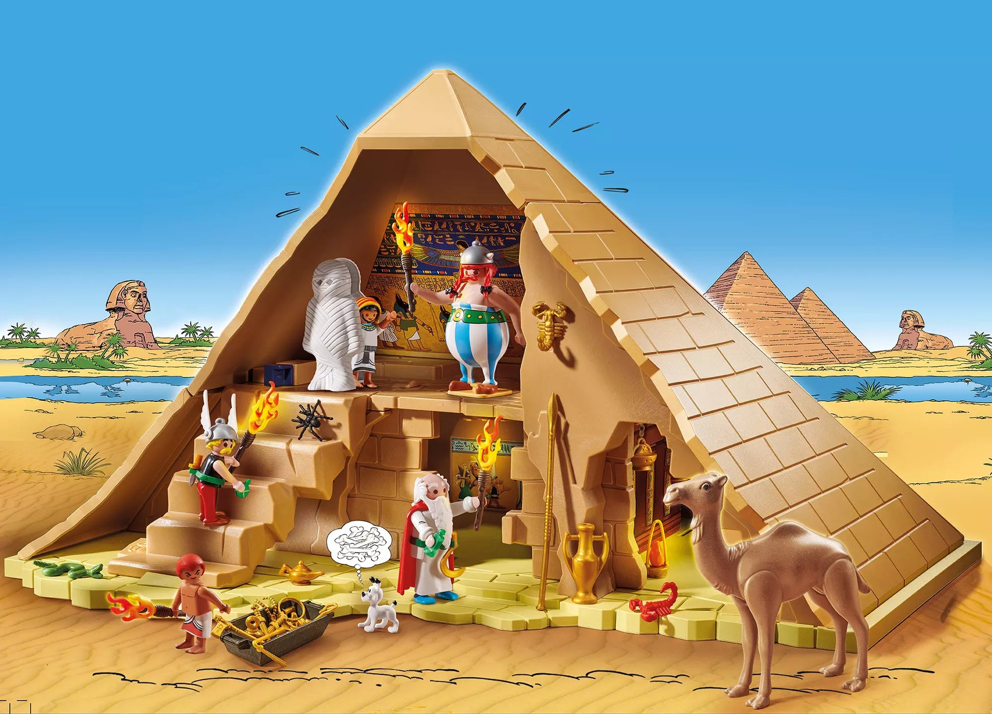 Playmobil 71148 Asterix Ägyptische Pyramide - plegobil
